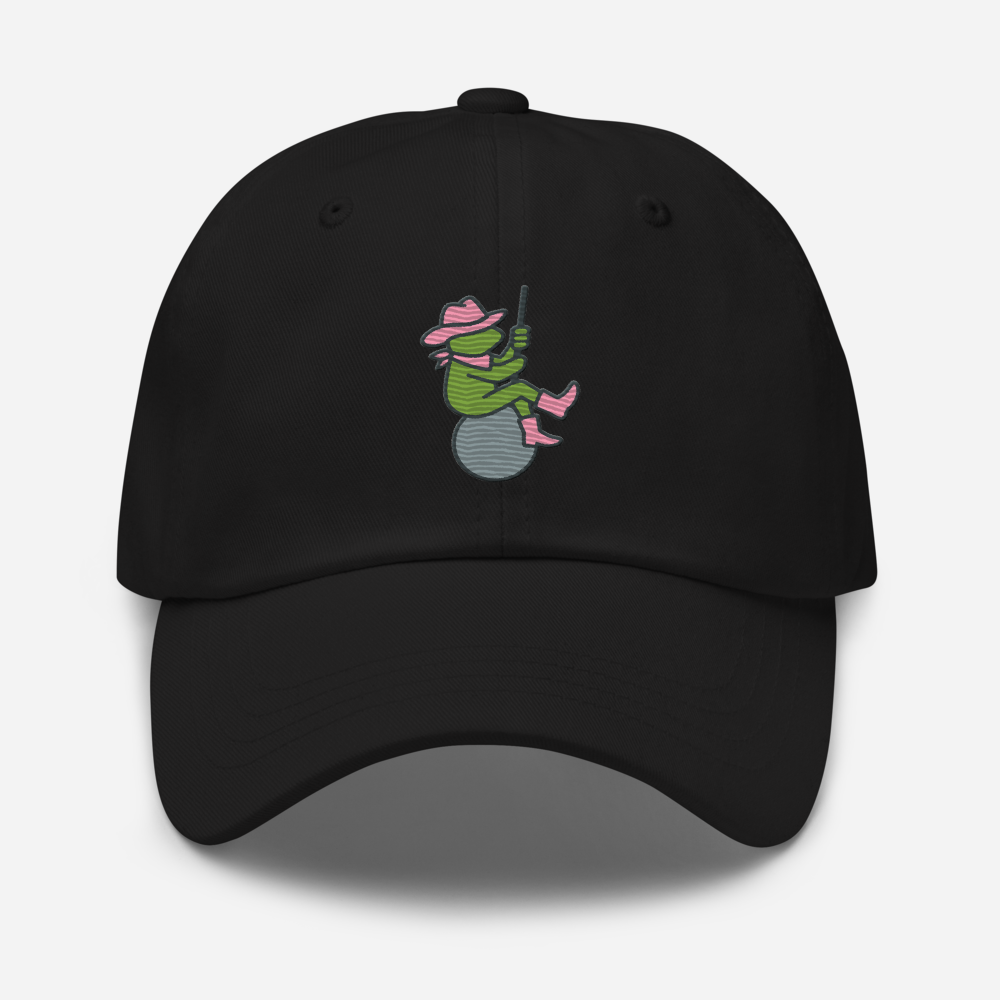 Pink Kermy Dad hat