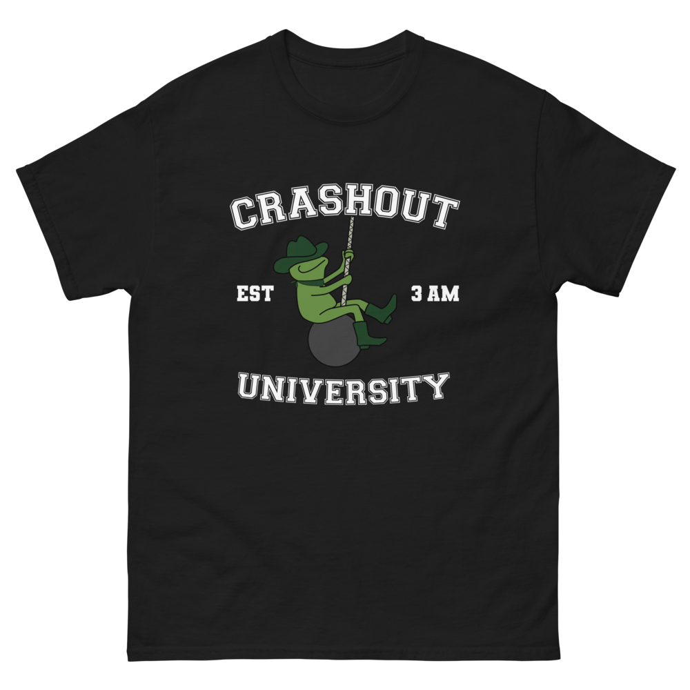 Green Crashout University Unisex classic tee