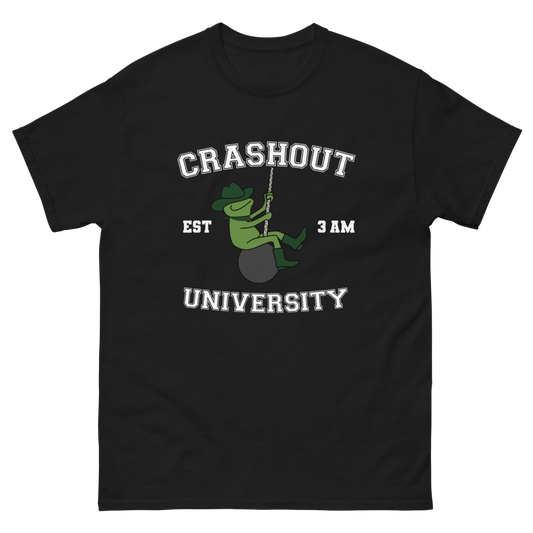 Green Crashout University Unisex classic tee