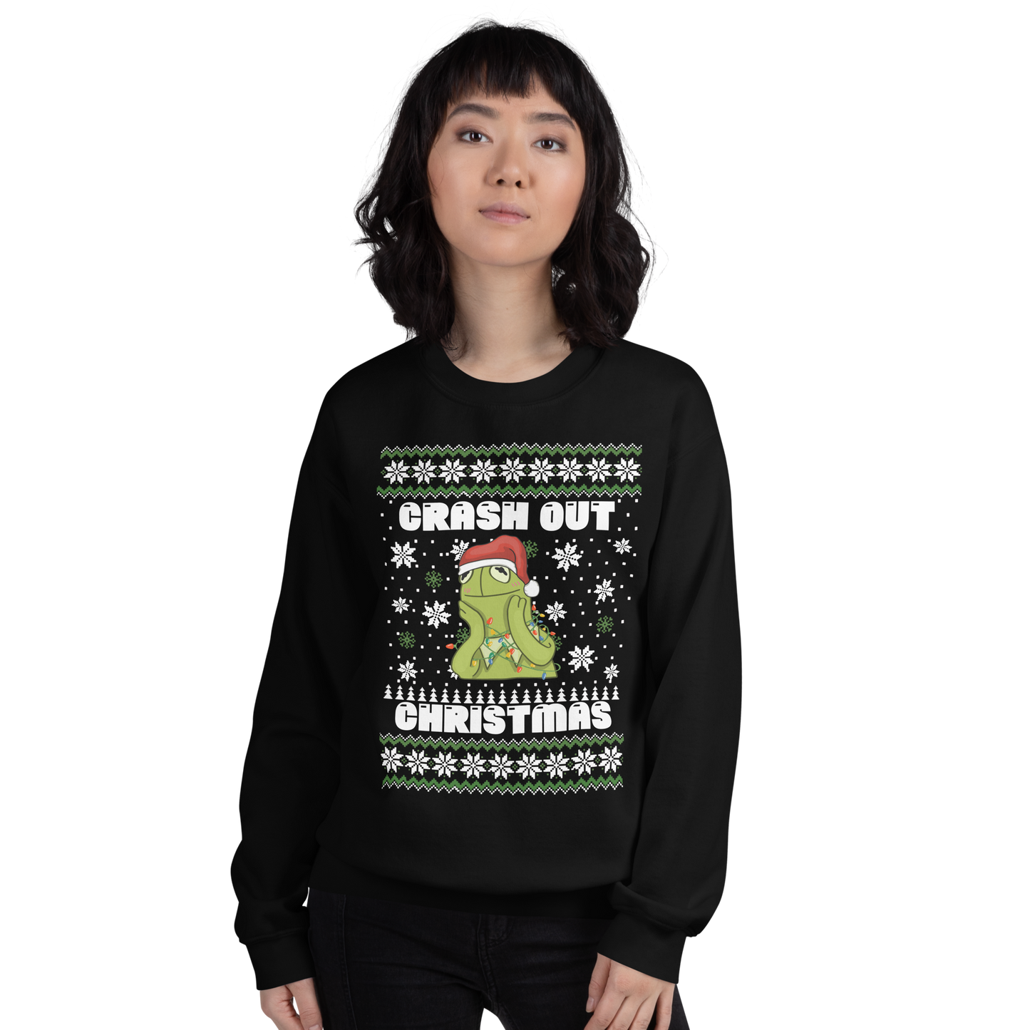 Crashout Christmas Unisex Sweatshirt