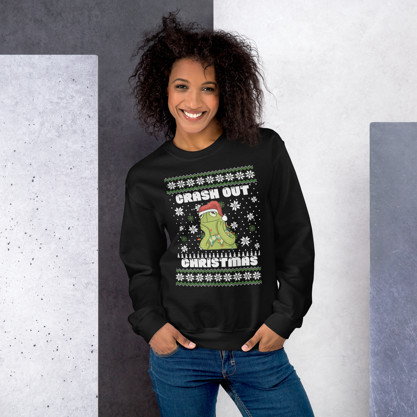Crashout Christmas Unisex Sweatshirt