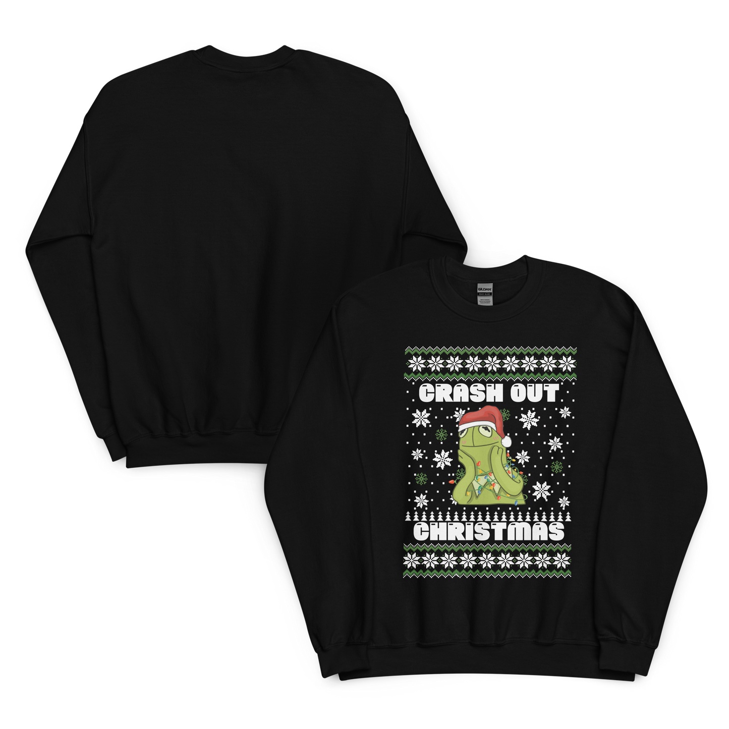 Crashout Christmas Unisex Sweatshirt
