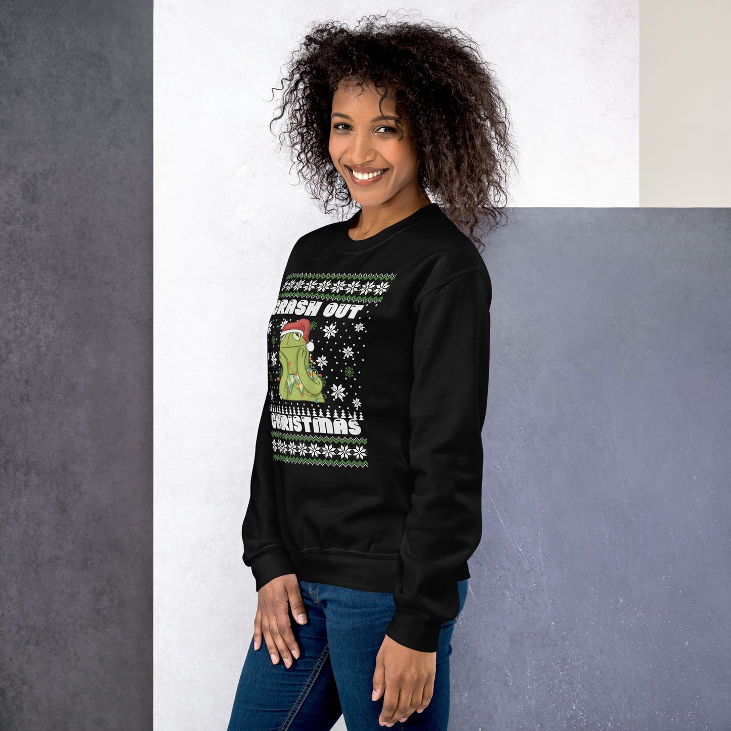Crashout Christmas Unisex Sweatshirt
