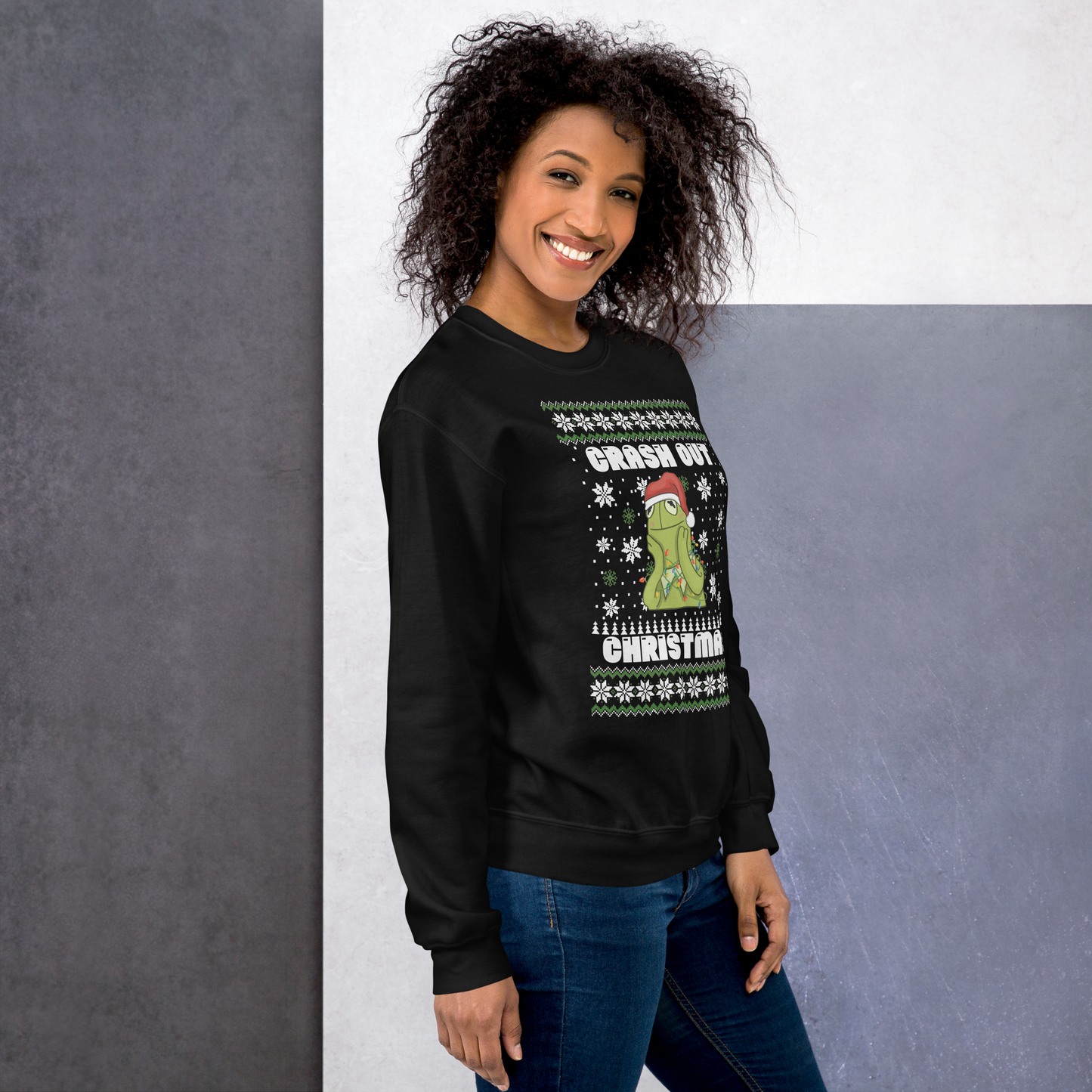 Crashout Christmas Unisex Sweatshirt