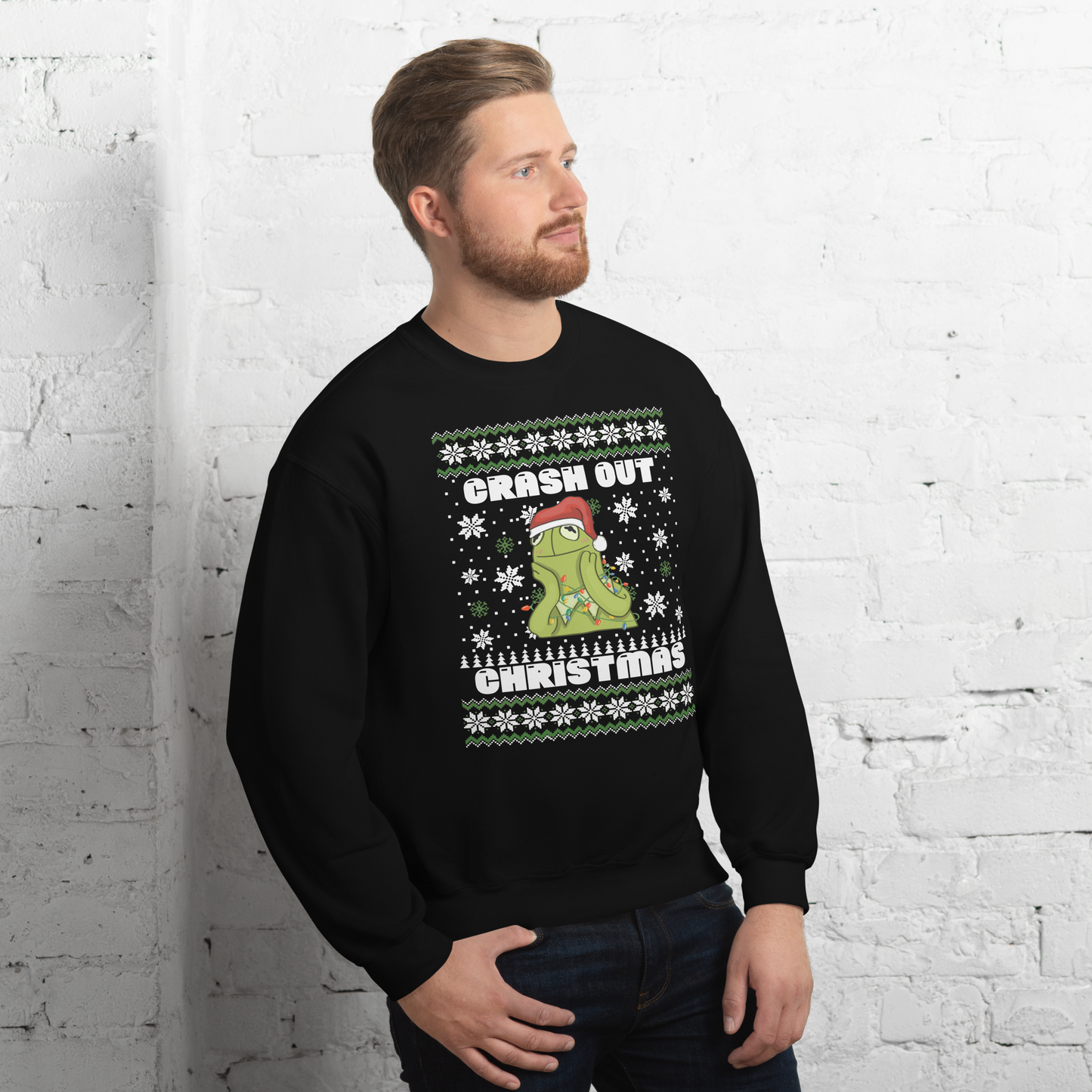 Crashout Christmas Unisex Sweatshirt