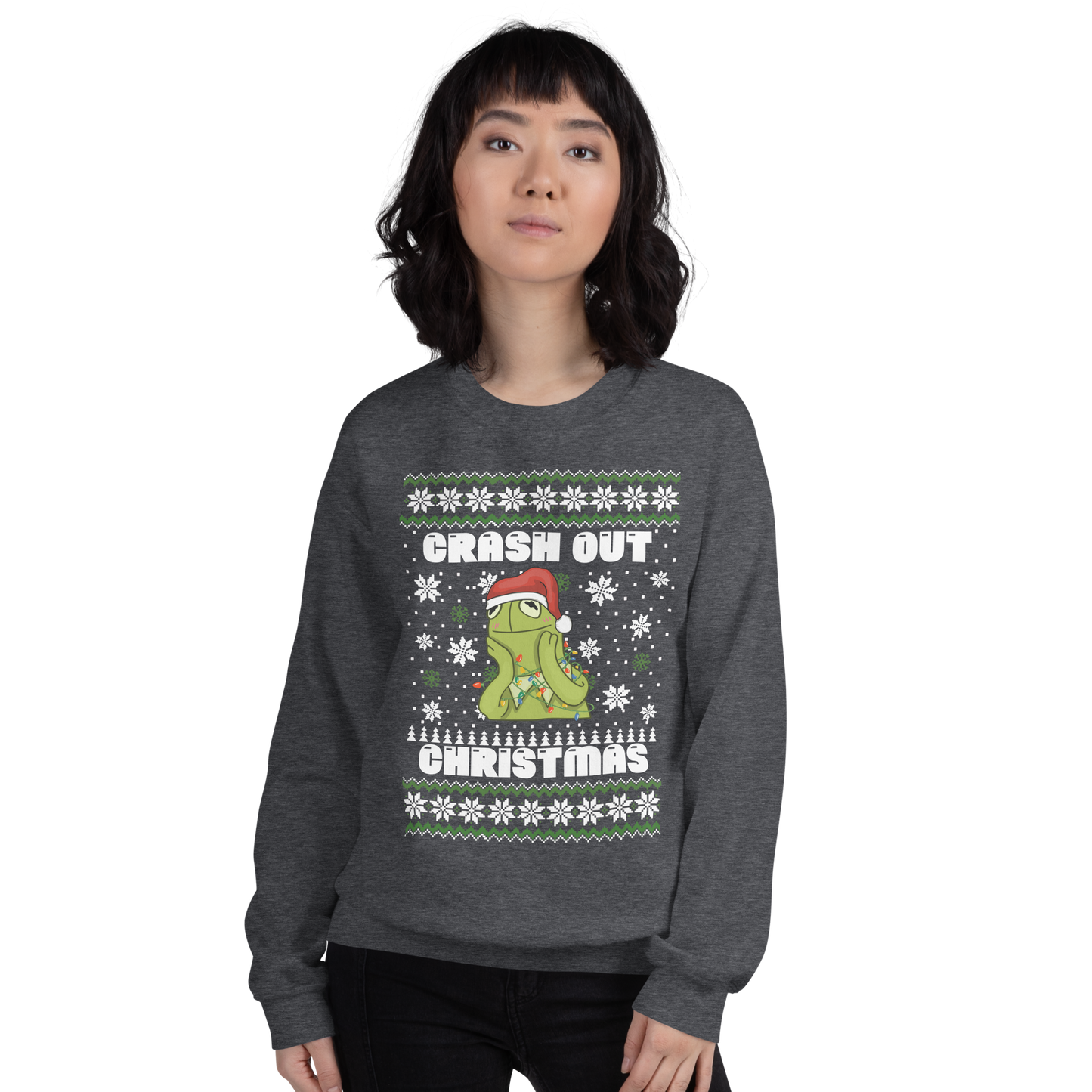 Crashout Christmas Unisex Sweatshirt