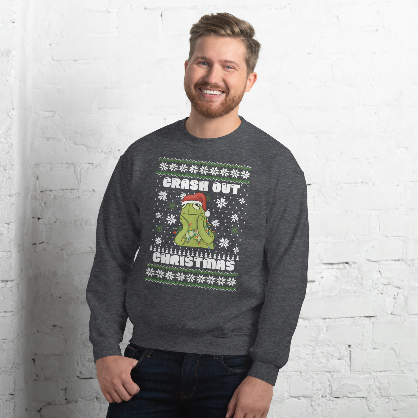 Crashout Christmas Unisex Sweatshirt