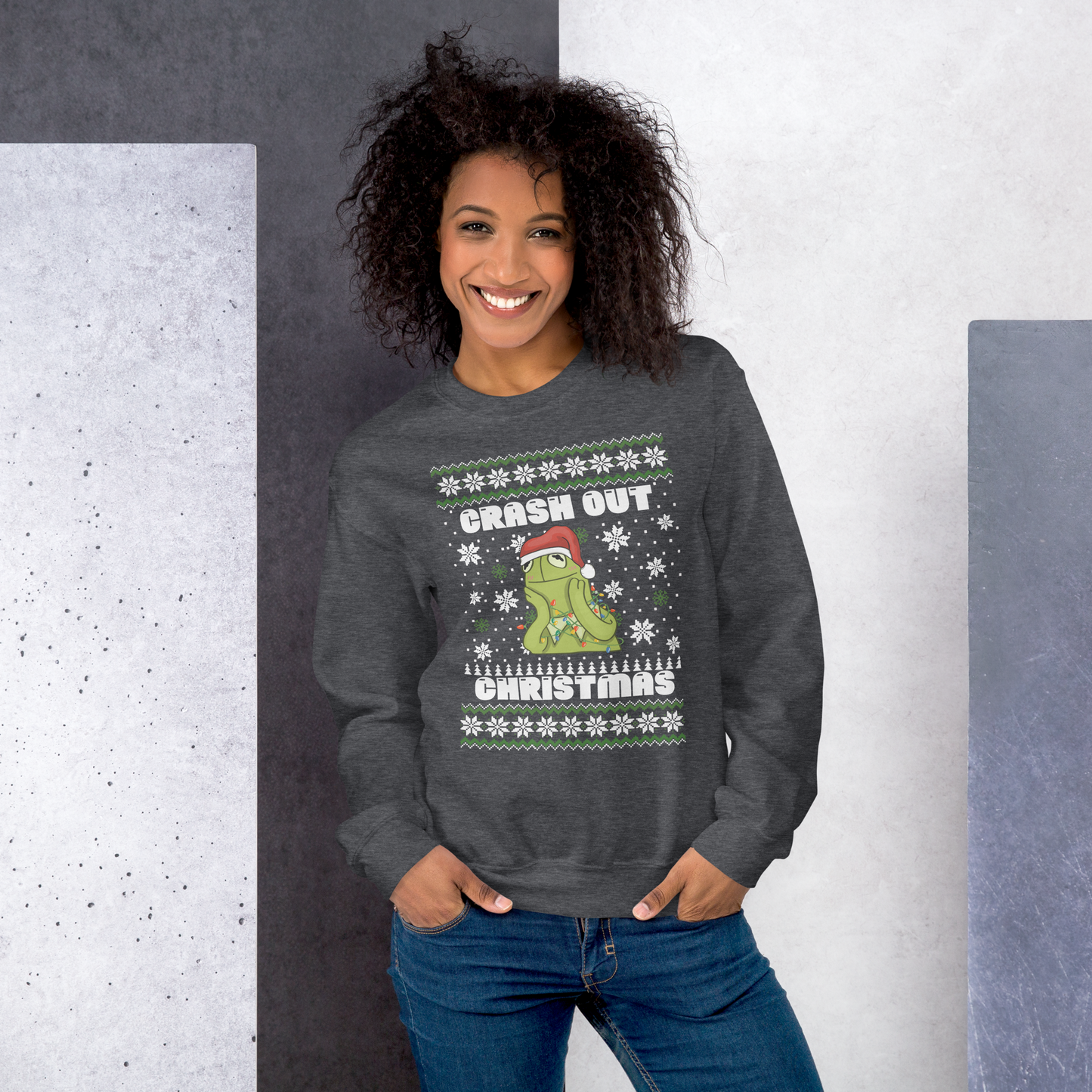 Crashout Christmas Unisex Sweatshirt