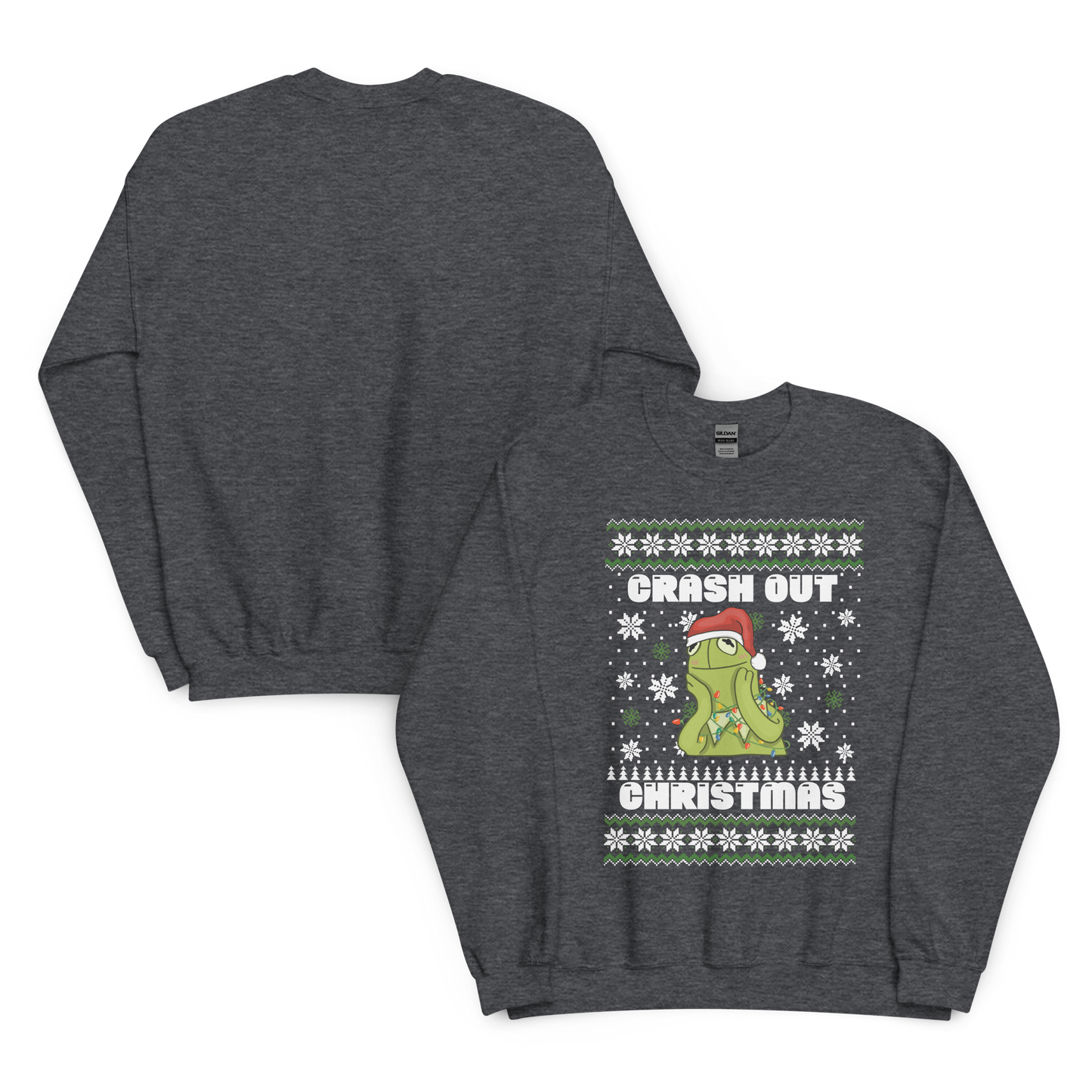 Crashout Christmas Unisex Sweatshirt