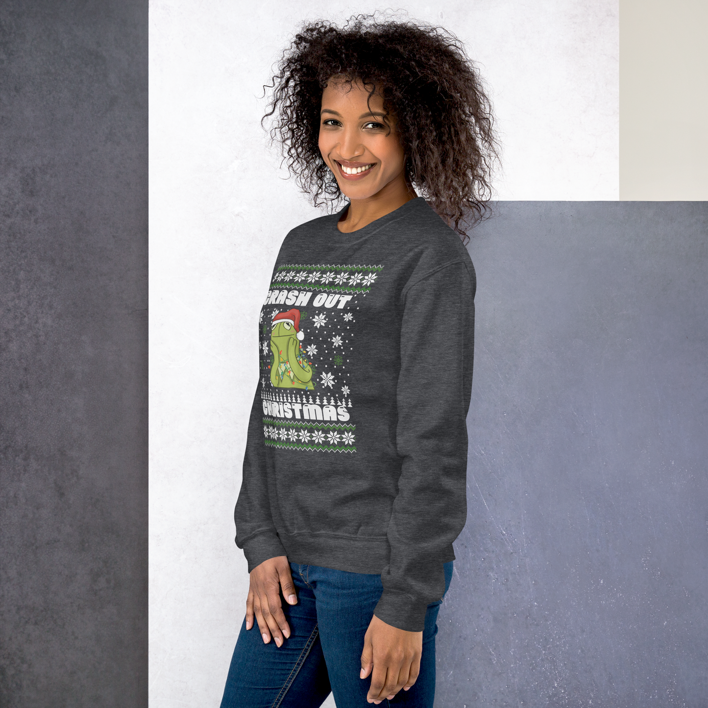 Crashout Christmas Unisex Sweatshirt
