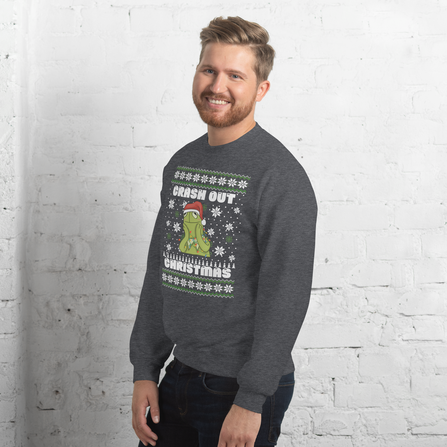 Crashout Christmas Unisex Sweatshirt