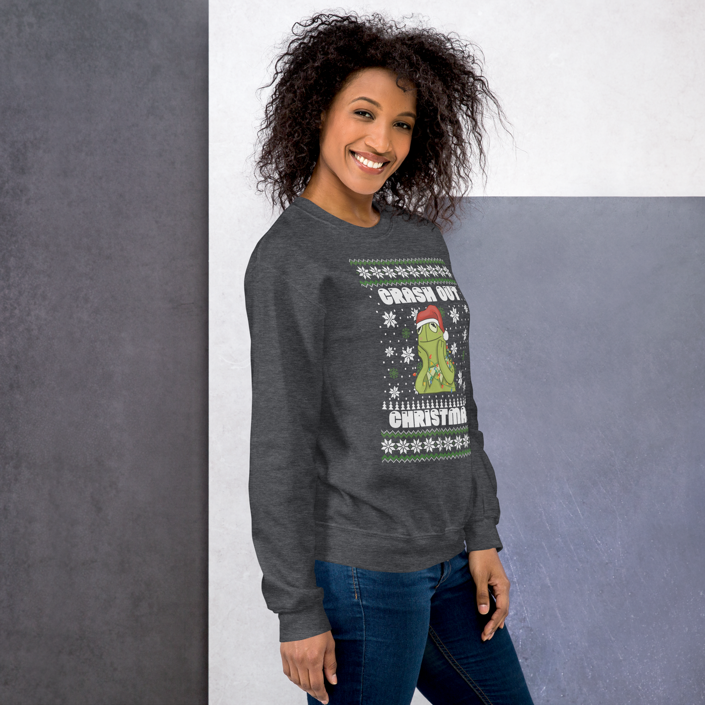 Crashout Christmas Unisex Sweatshirt