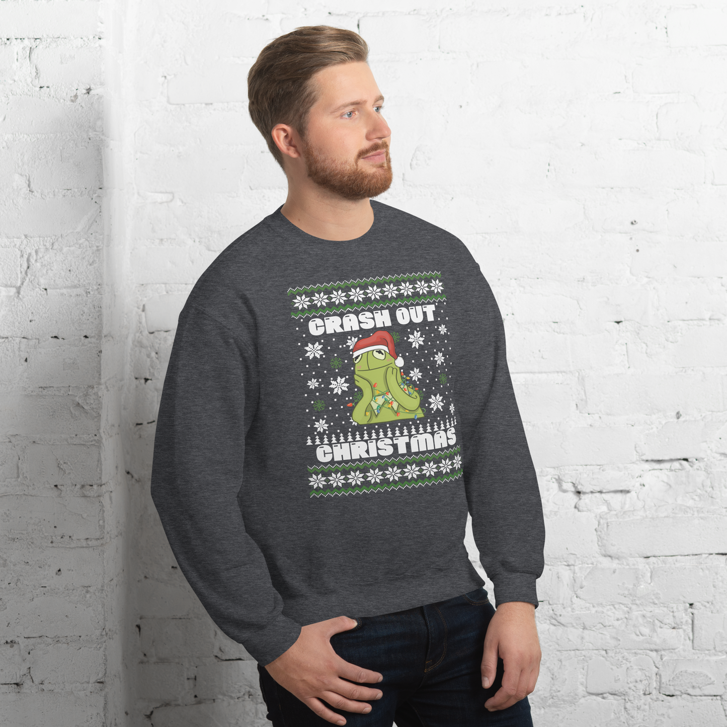 Crashout Christmas Unisex Sweatshirt