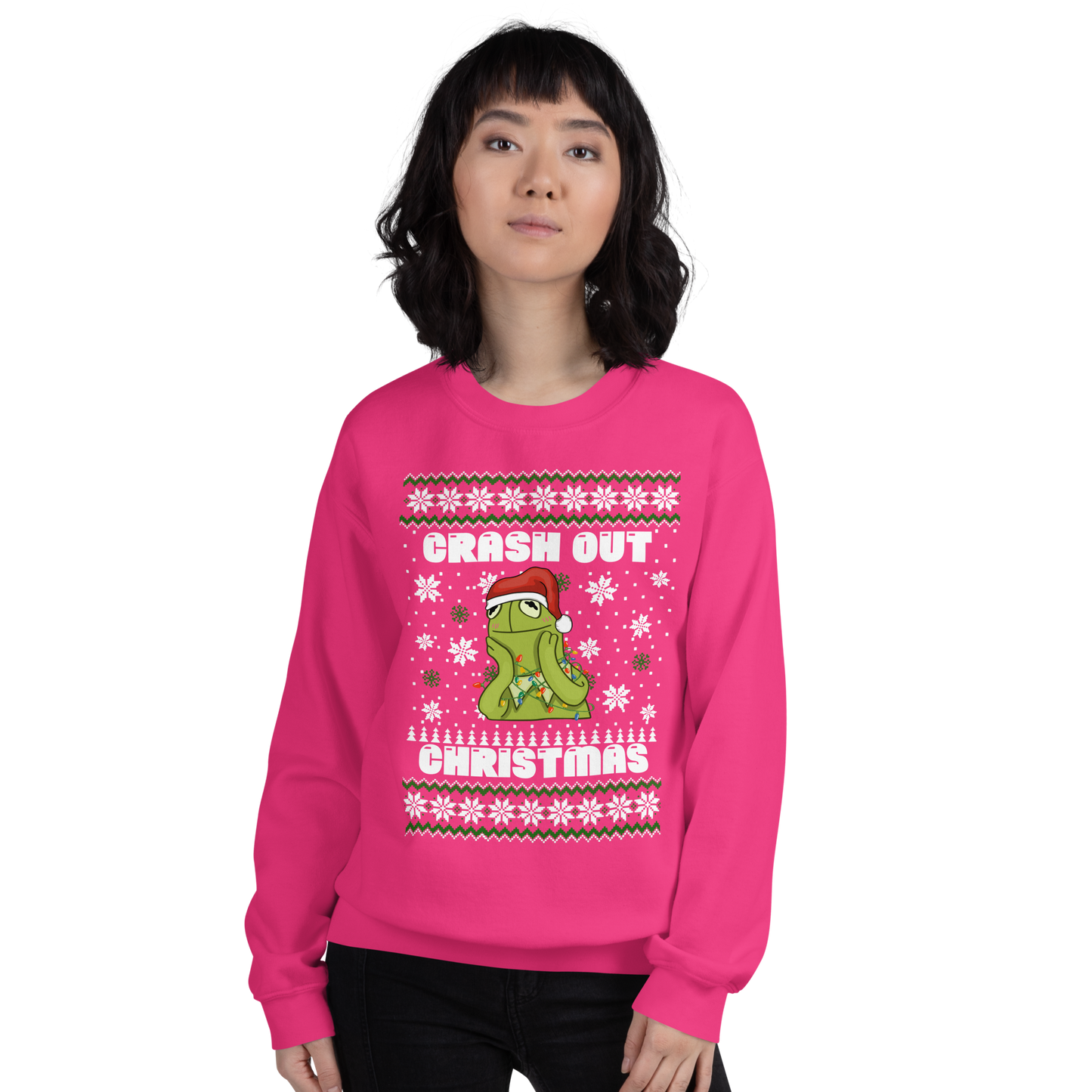 Crashout Christmas Unisex Sweatshirt