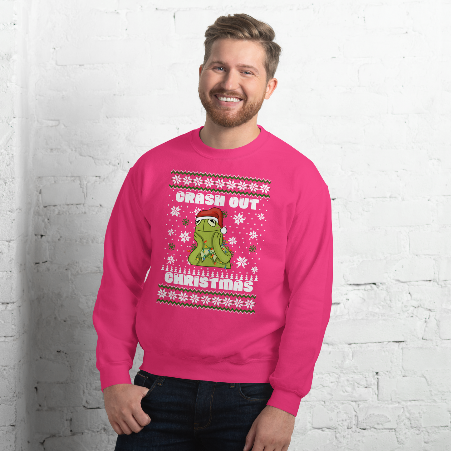 Crashout Christmas Unisex Sweatshirt