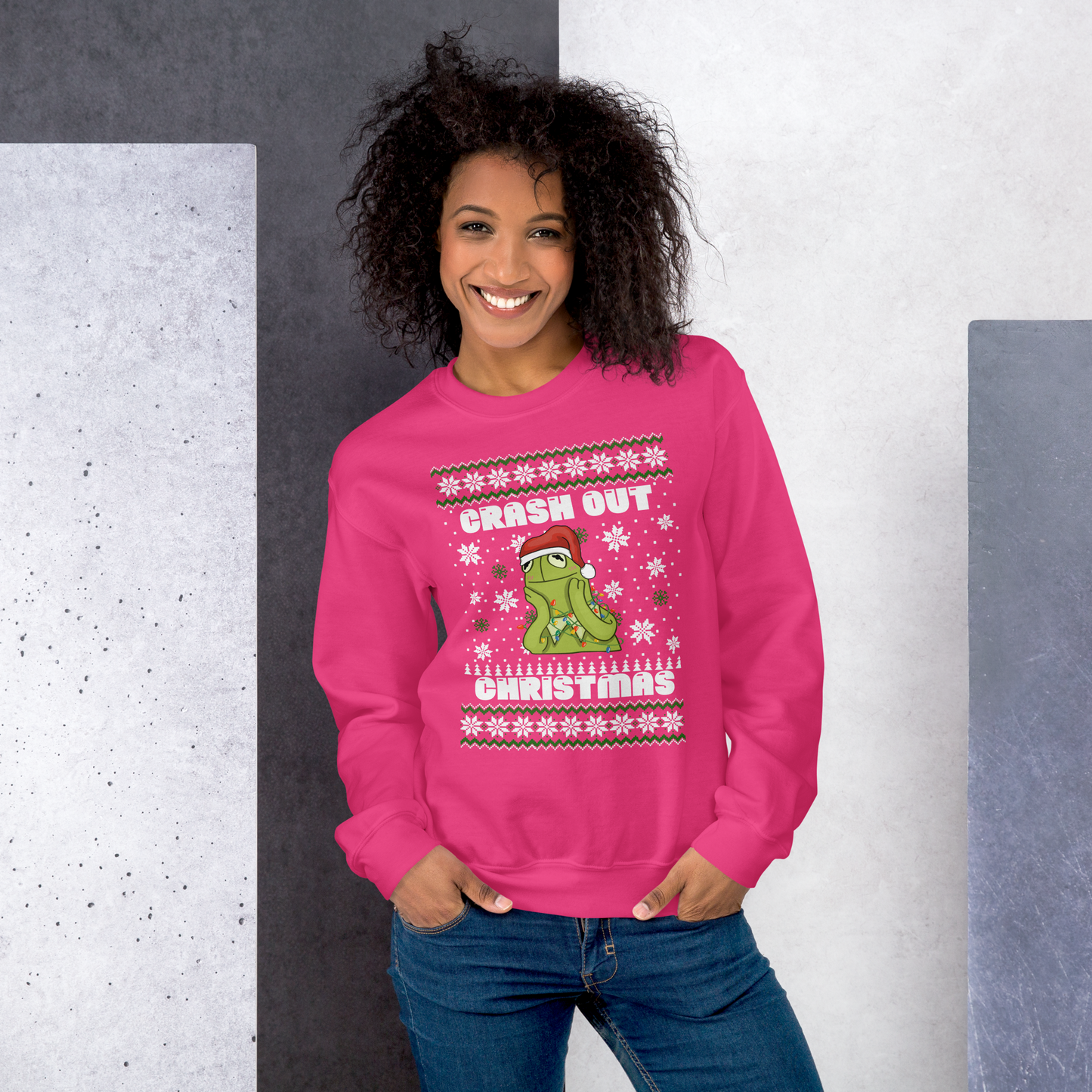 Crashout Christmas Unisex Sweatshirt