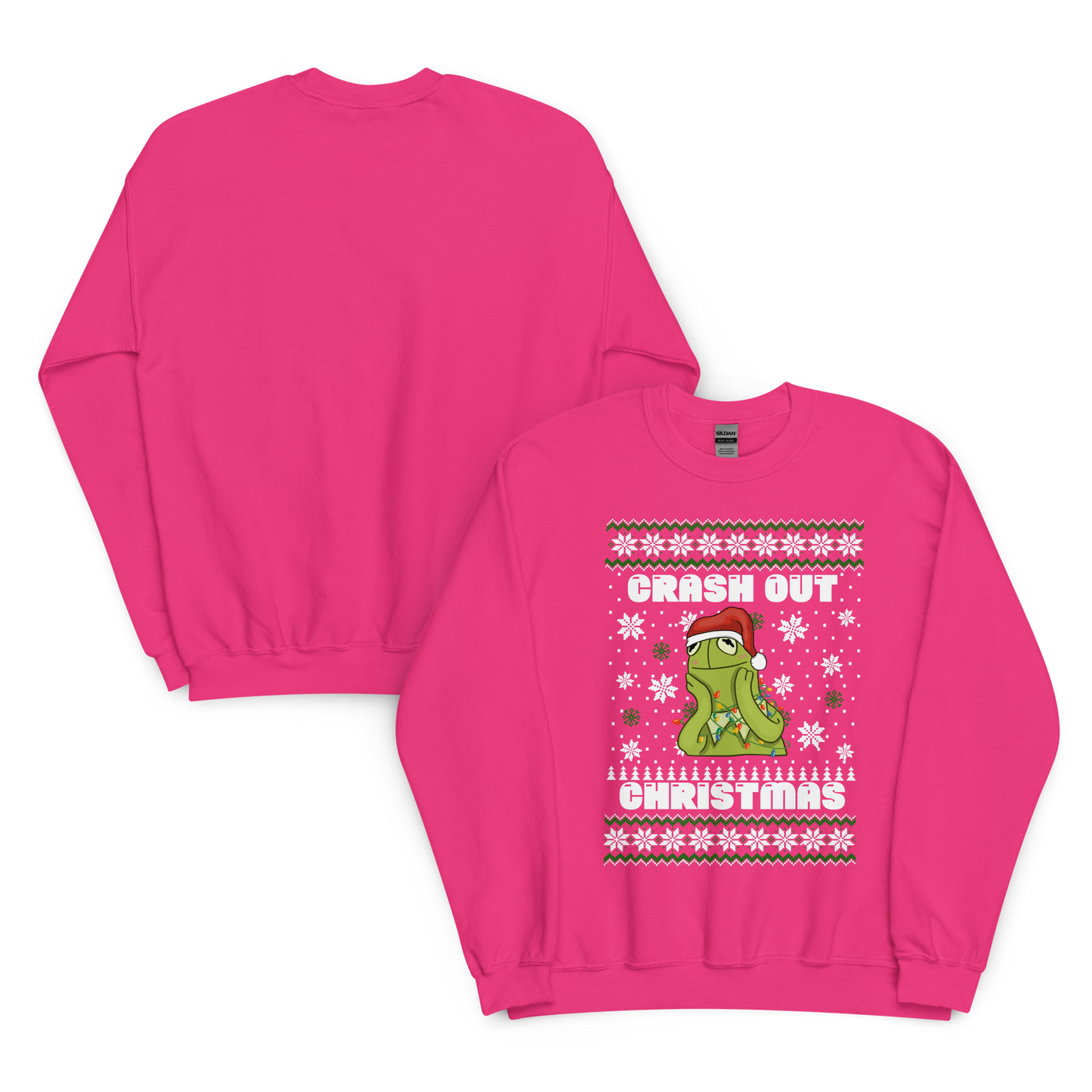 Crashout Christmas Unisex Sweatshirt