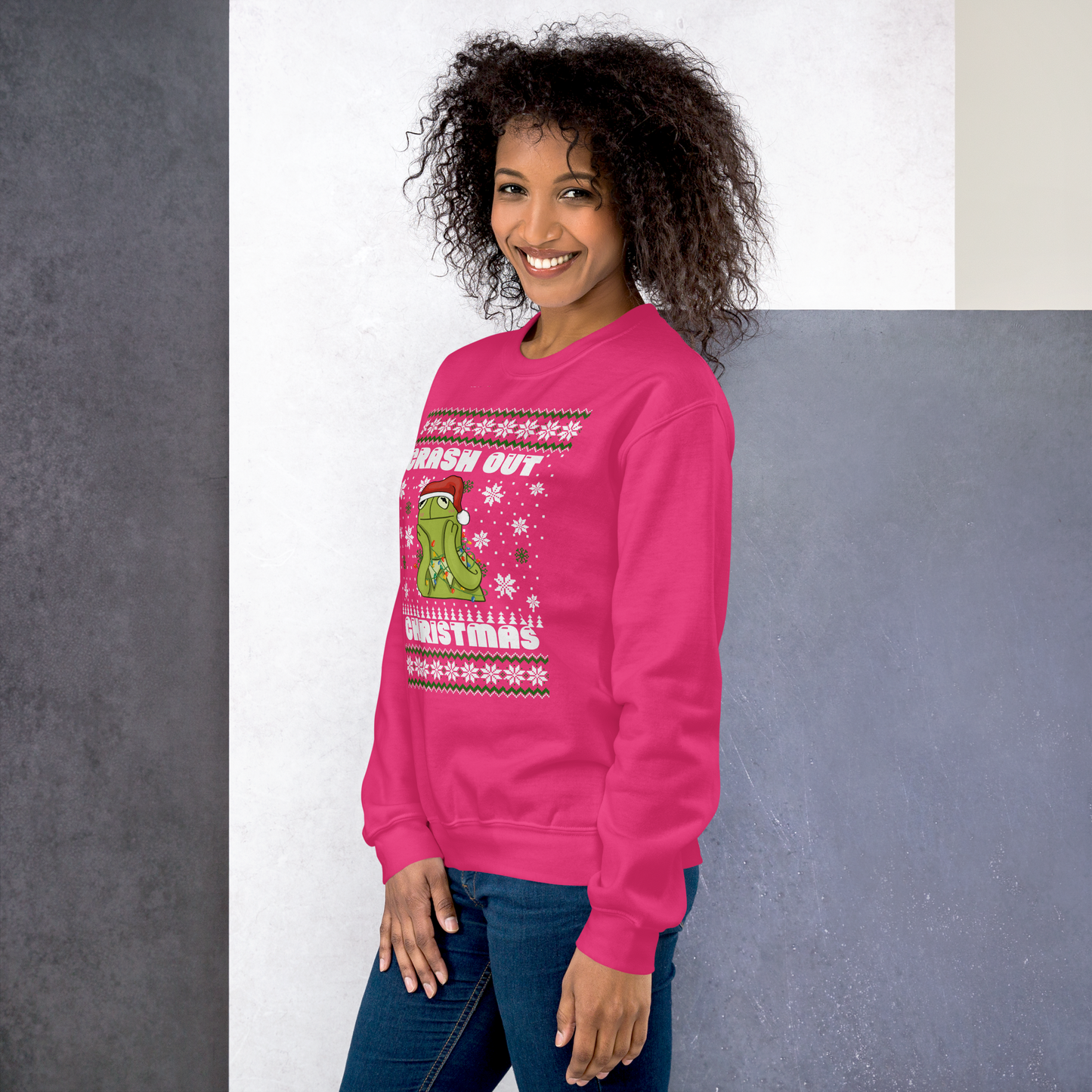 Crashout Christmas Unisex Sweatshirt