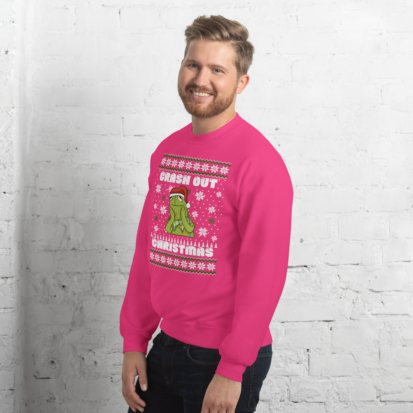 Crashout Christmas Unisex Sweatshirt