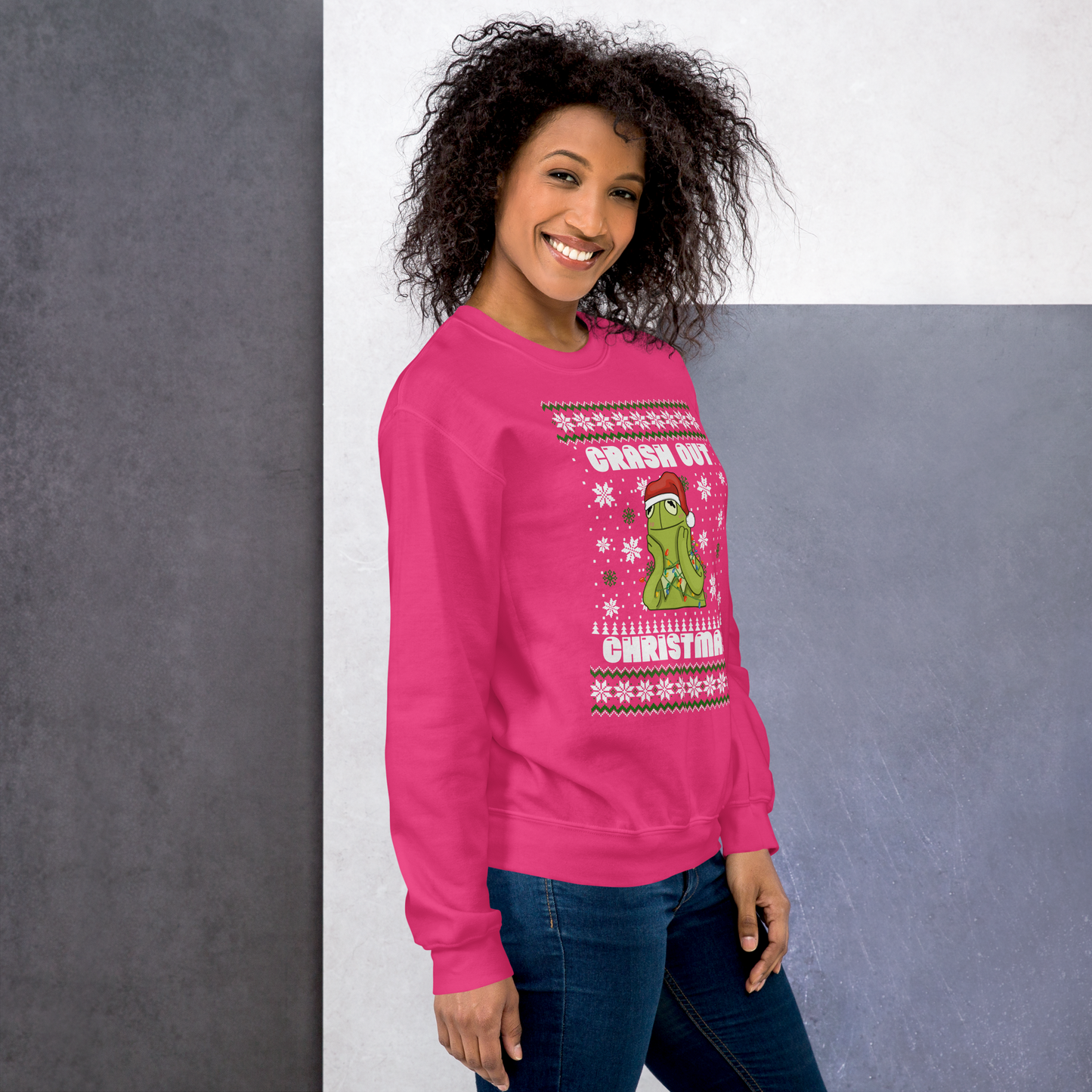 Crashout Christmas Unisex Sweatshirt