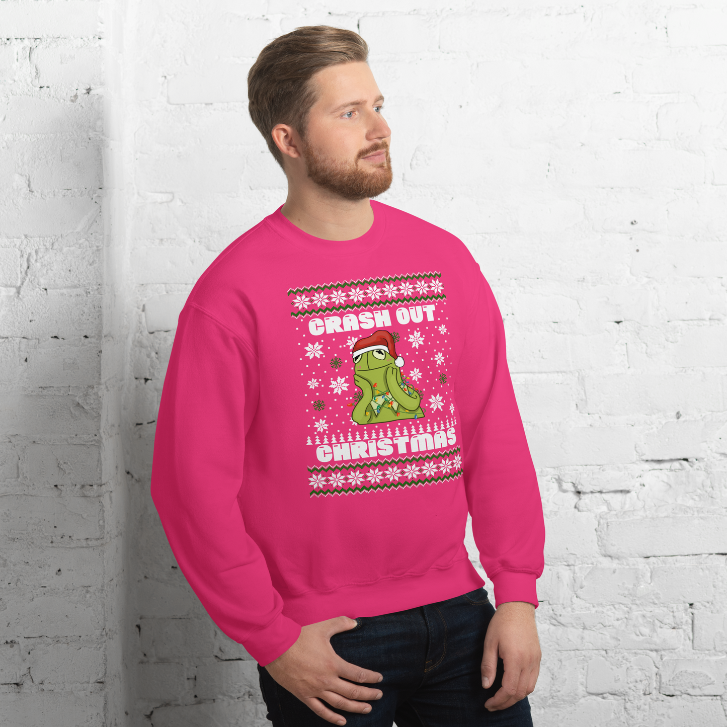 Crashout Christmas Unisex Sweatshirt