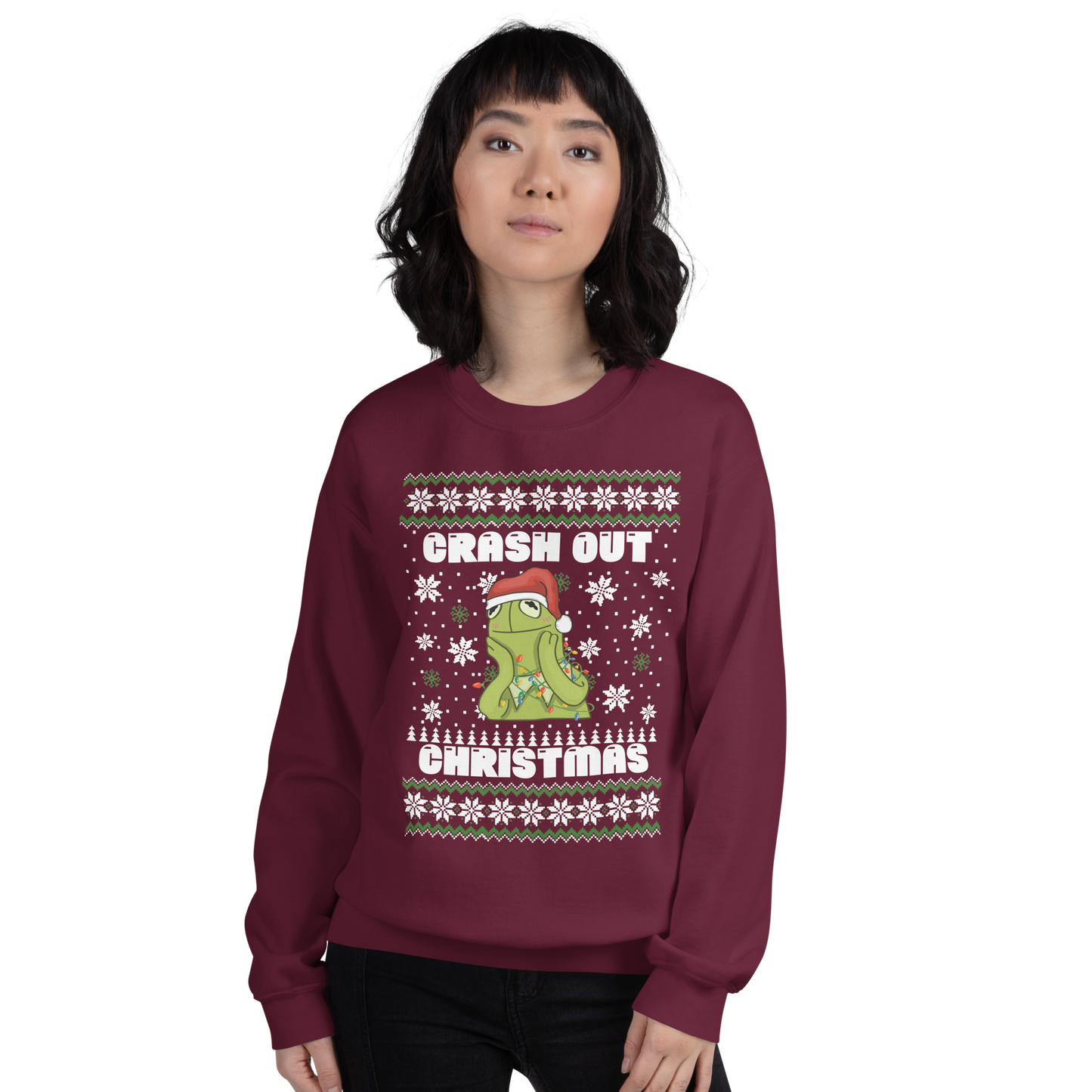 Crashout Christmas Unisex Sweatshirt