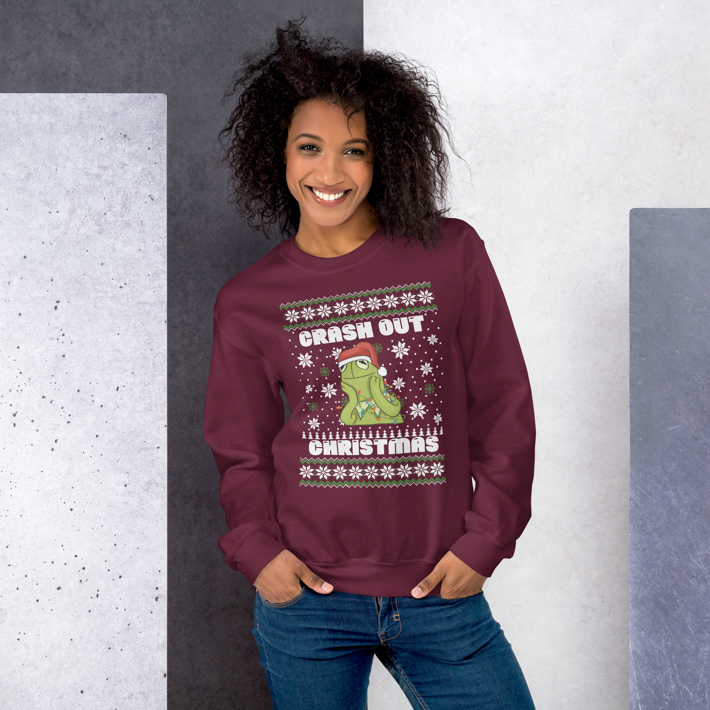 Crashout Christmas Unisex Sweatshirt