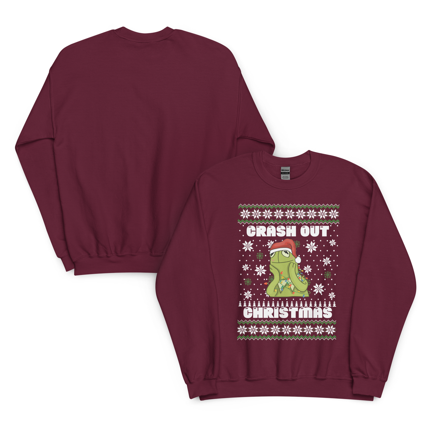 Crashout Christmas Unisex Sweatshirt