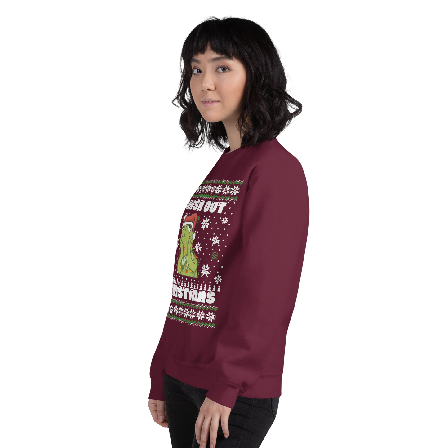 Crashout Christmas Unisex Sweatshirt