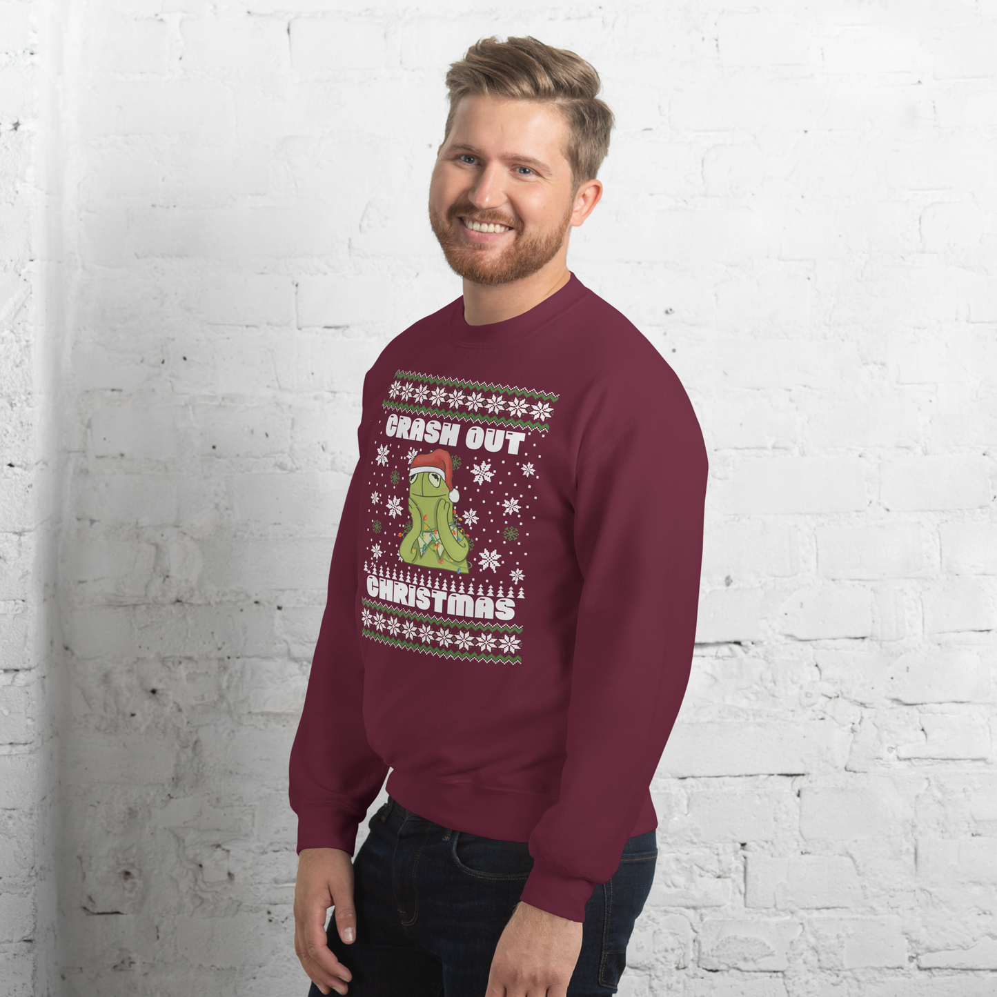 Crashout Christmas Unisex Sweatshirt