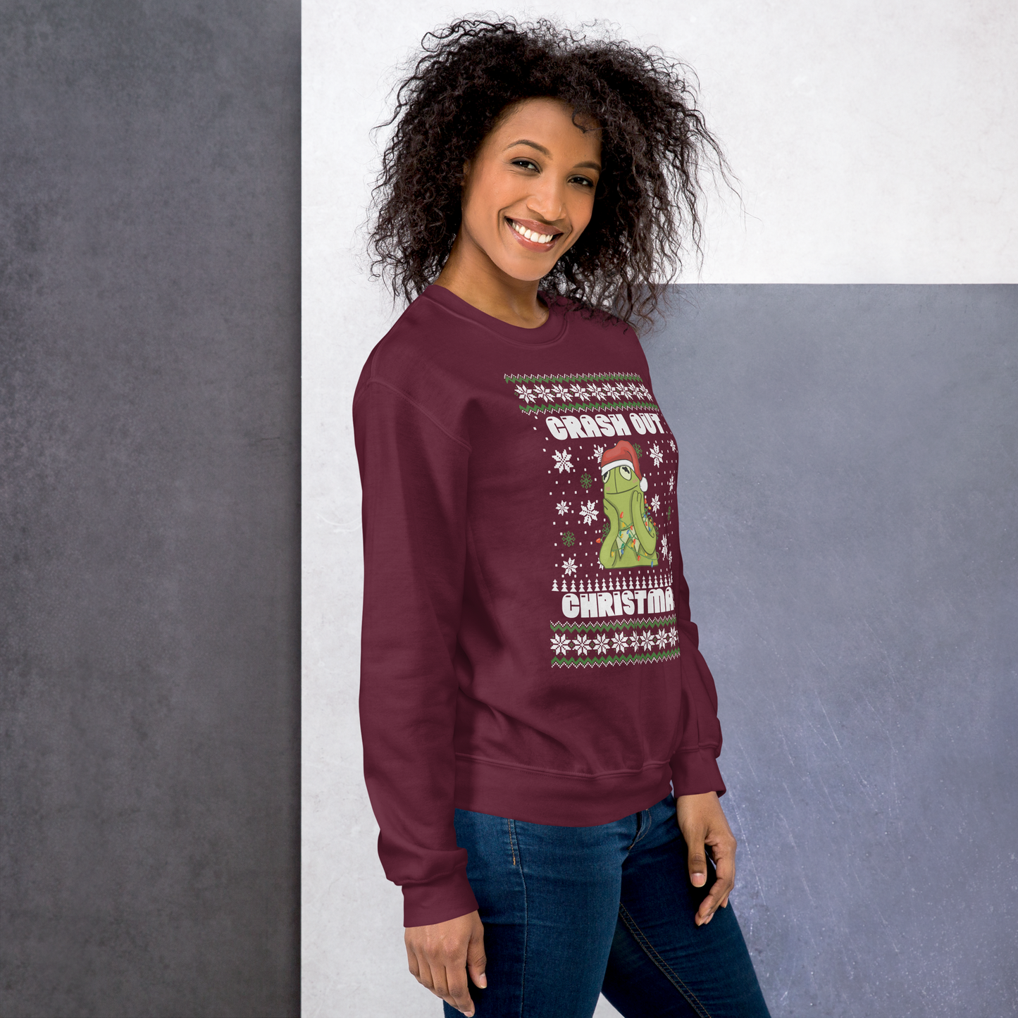 Crashout Christmas Unisex Sweatshirt