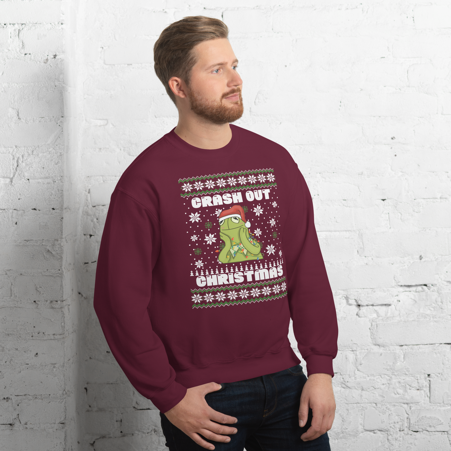 Crashout Christmas Unisex Sweatshirt