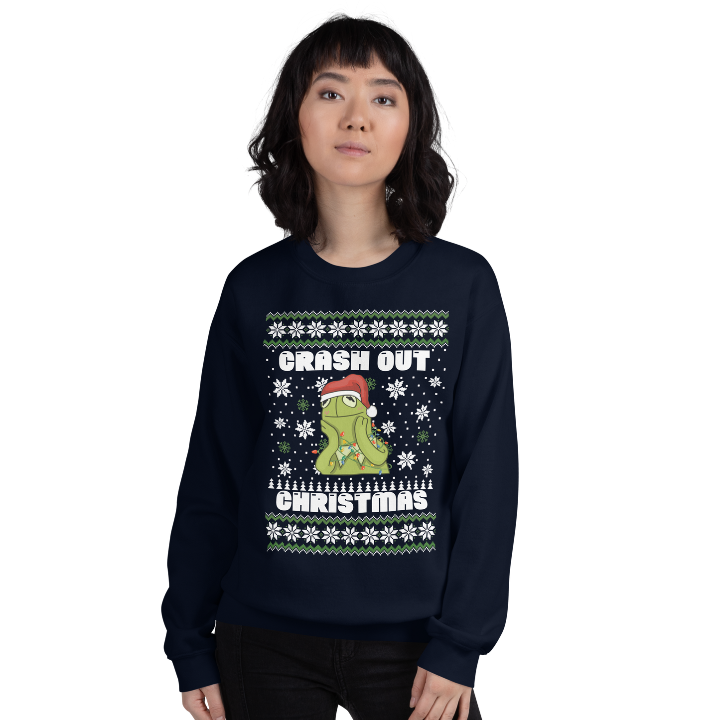 Crashout Christmas Unisex Sweatshirt