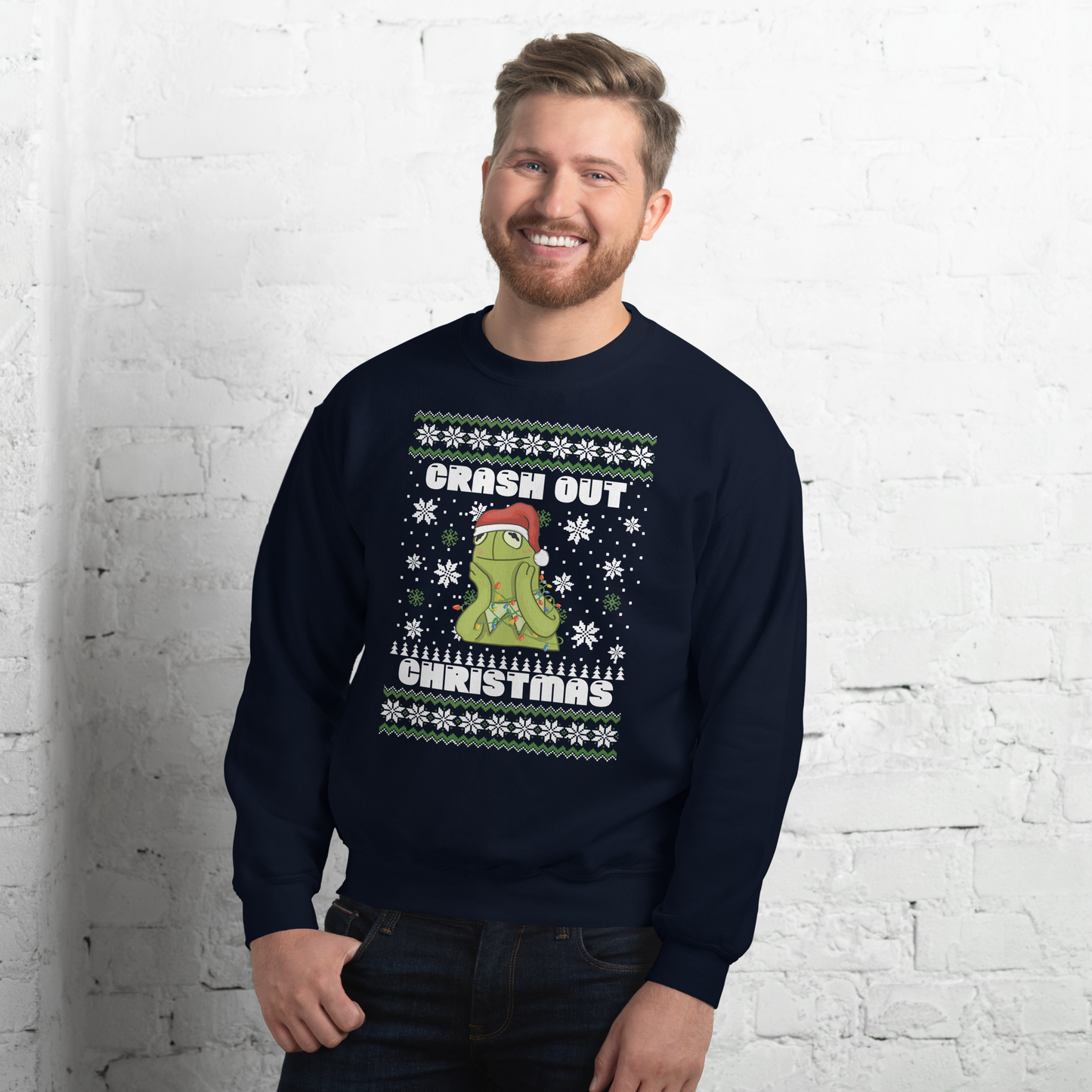 Crashout Christmas Unisex Sweatshirt