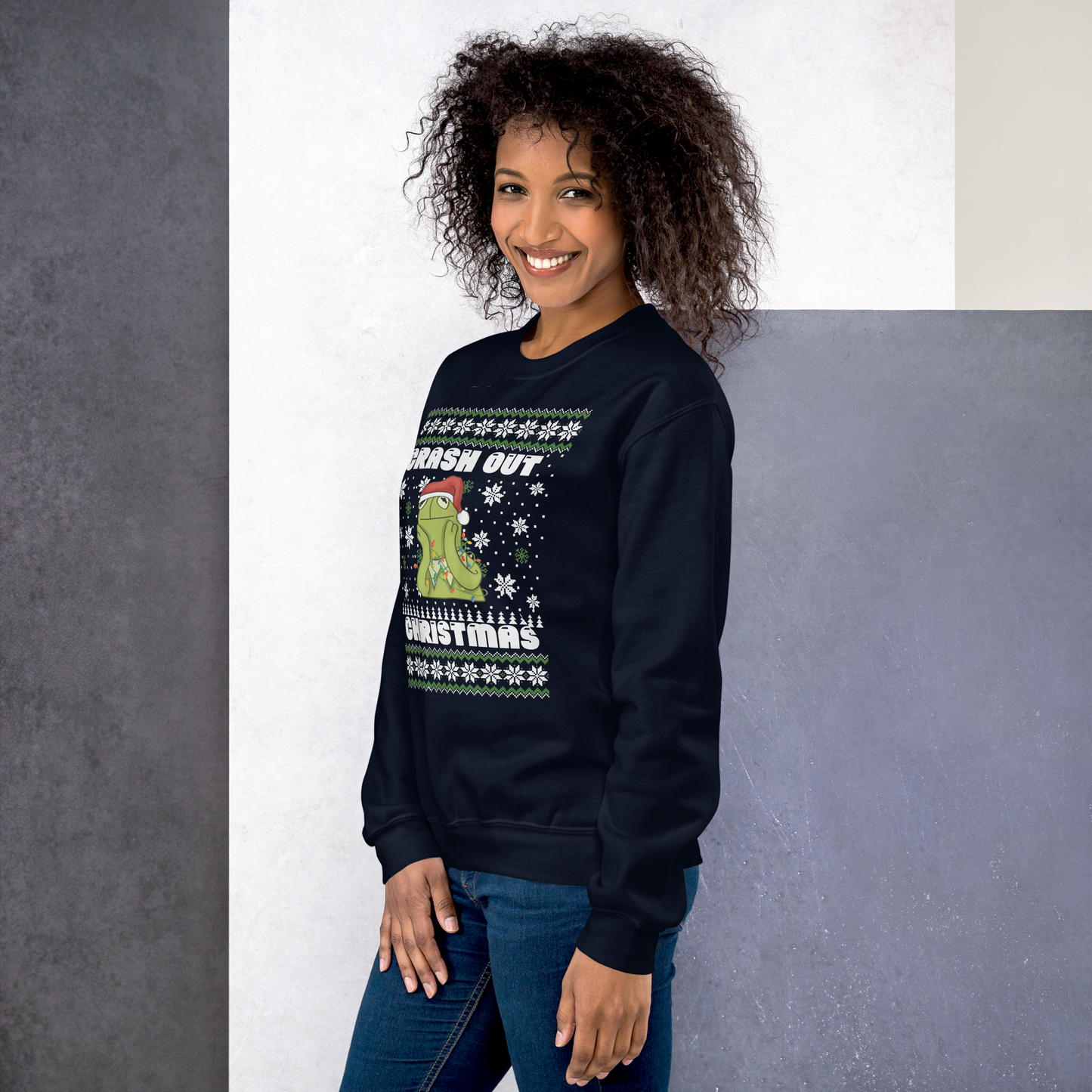 Crashout Christmas Unisex Sweatshirt