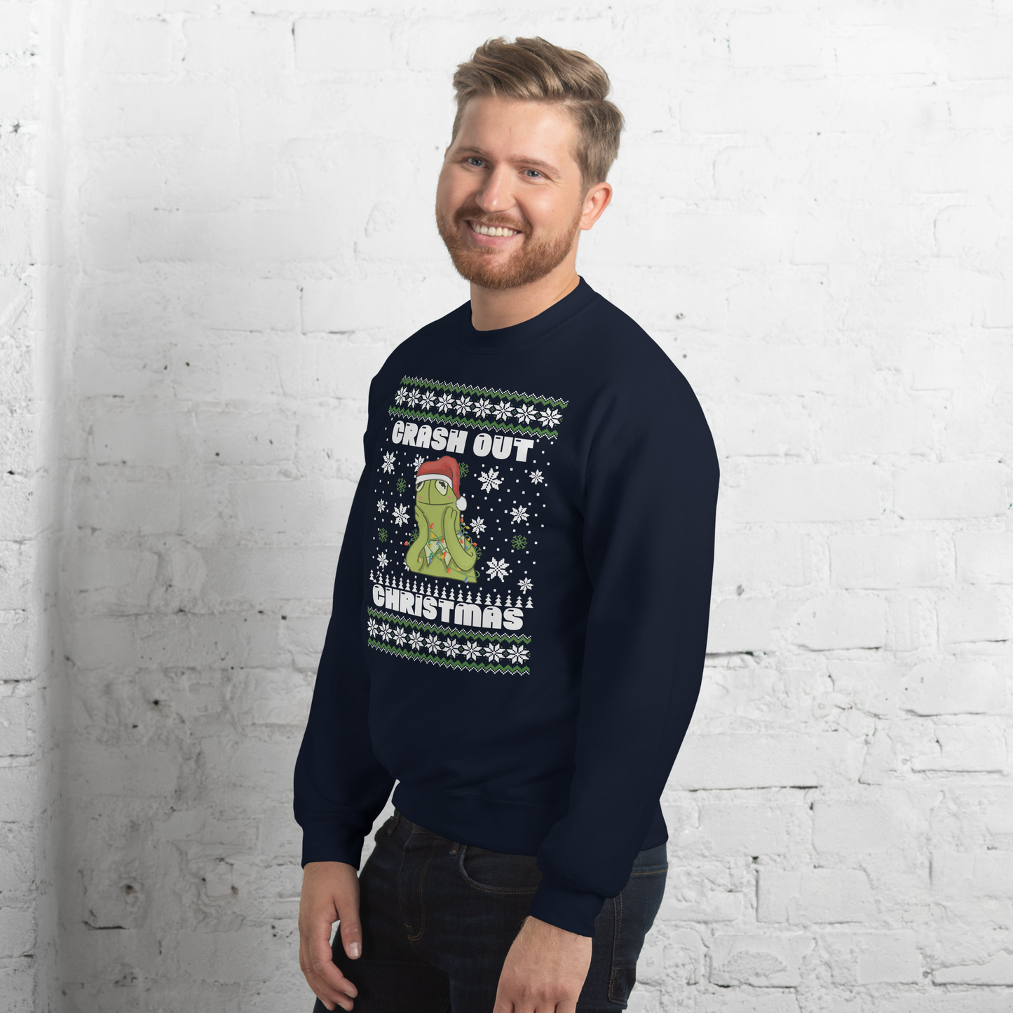 Crashout Christmas Unisex Sweatshirt