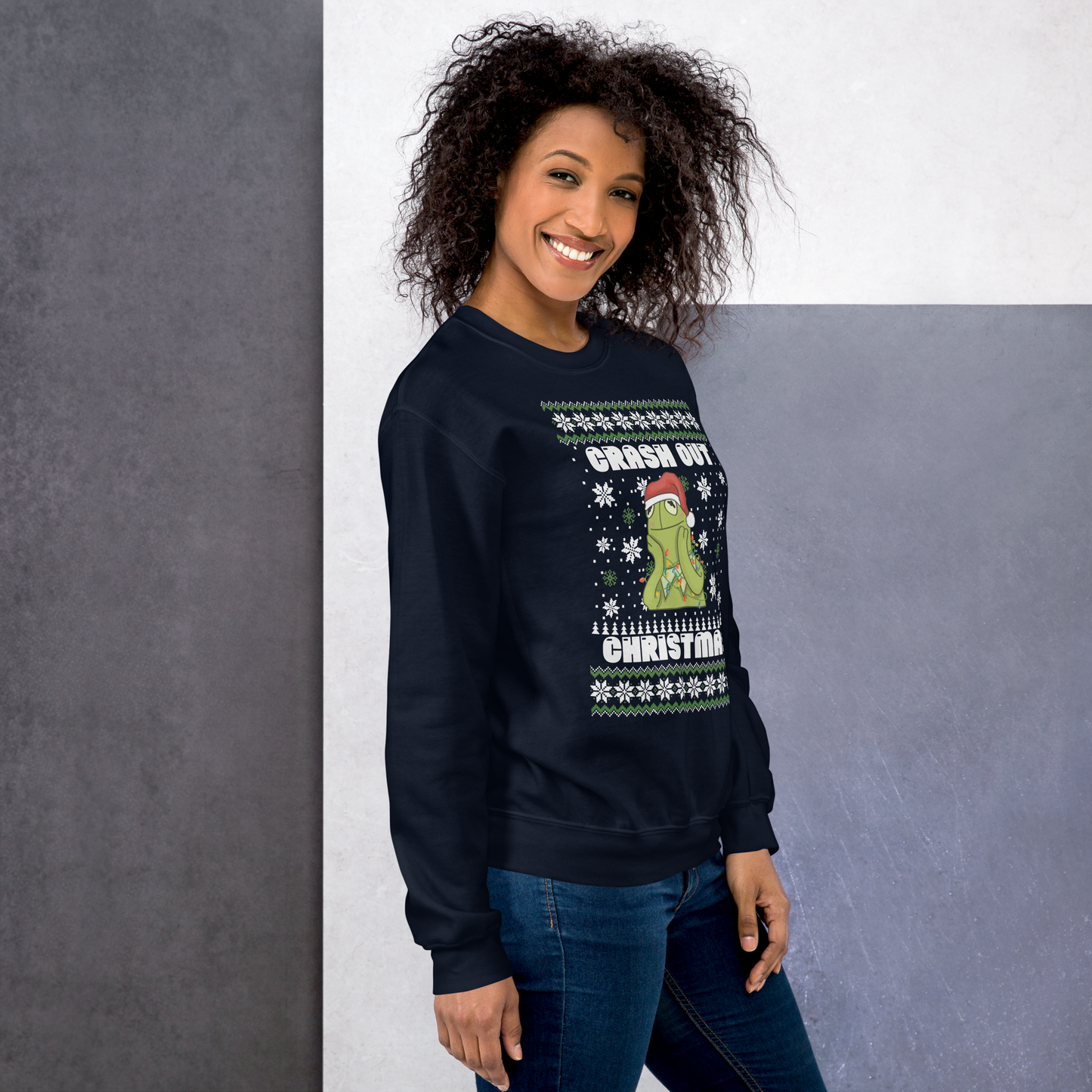 Crashout Christmas Unisex Sweatshirt