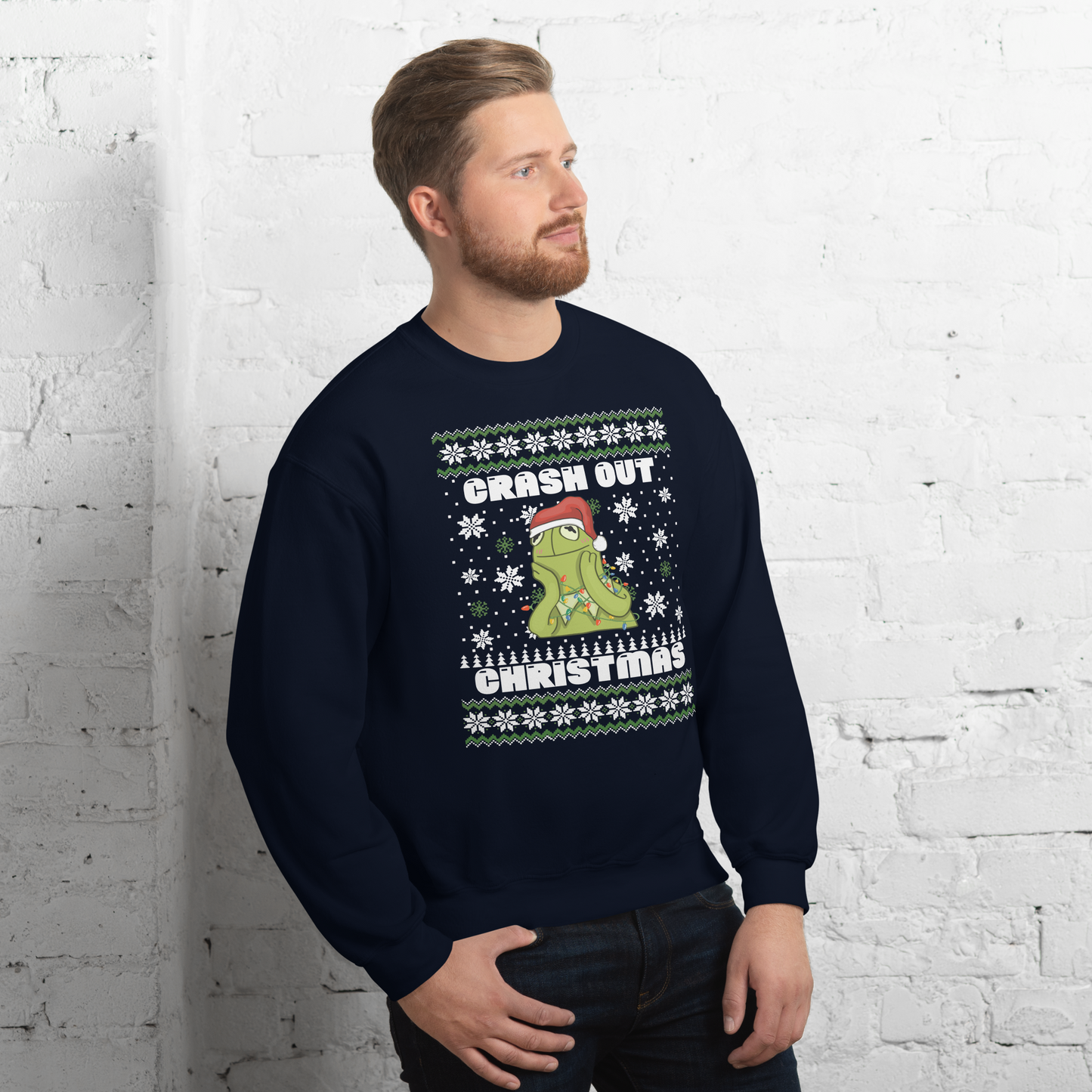 Crashout Christmas Unisex Sweatshirt