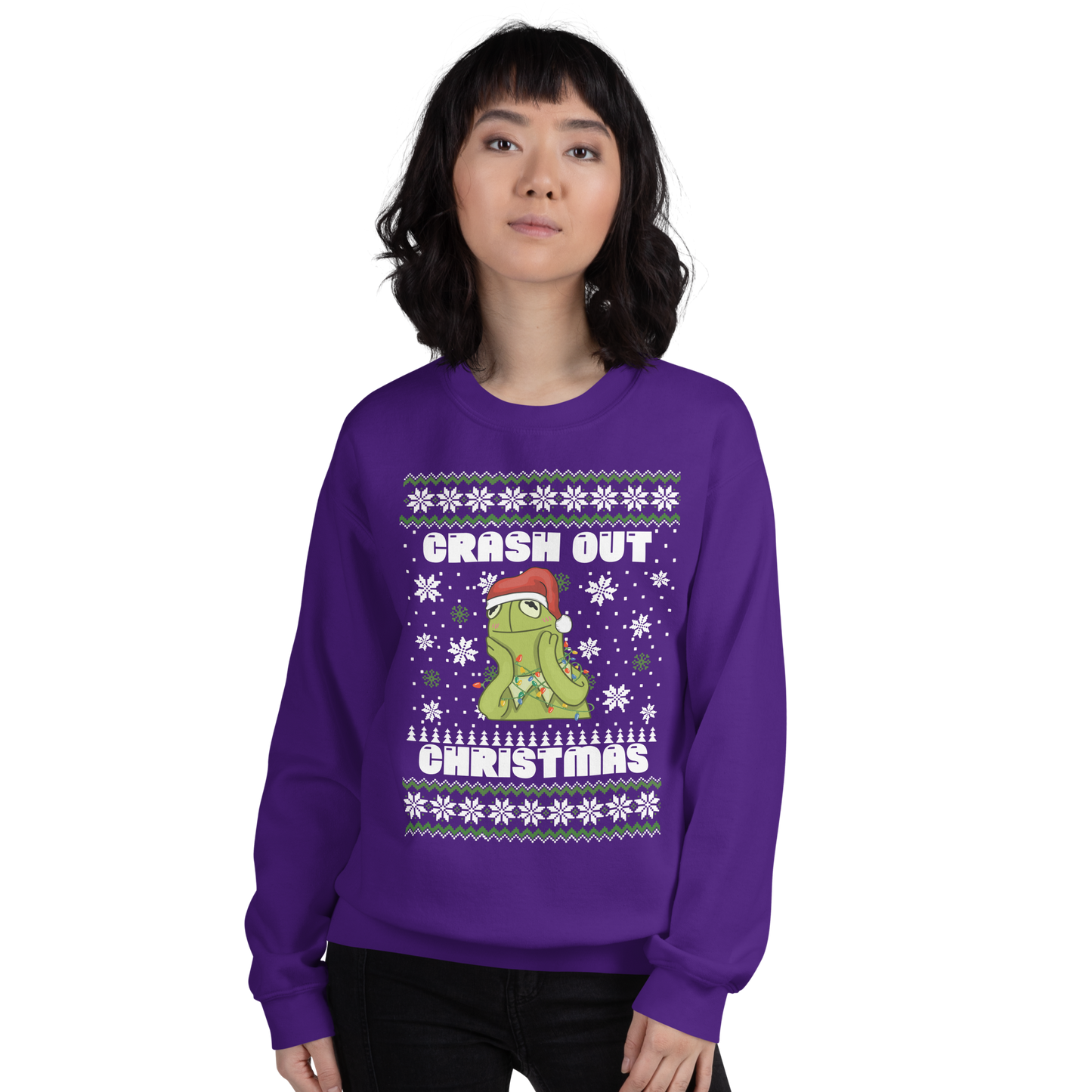 Crashout Christmas Unisex Sweatshirt