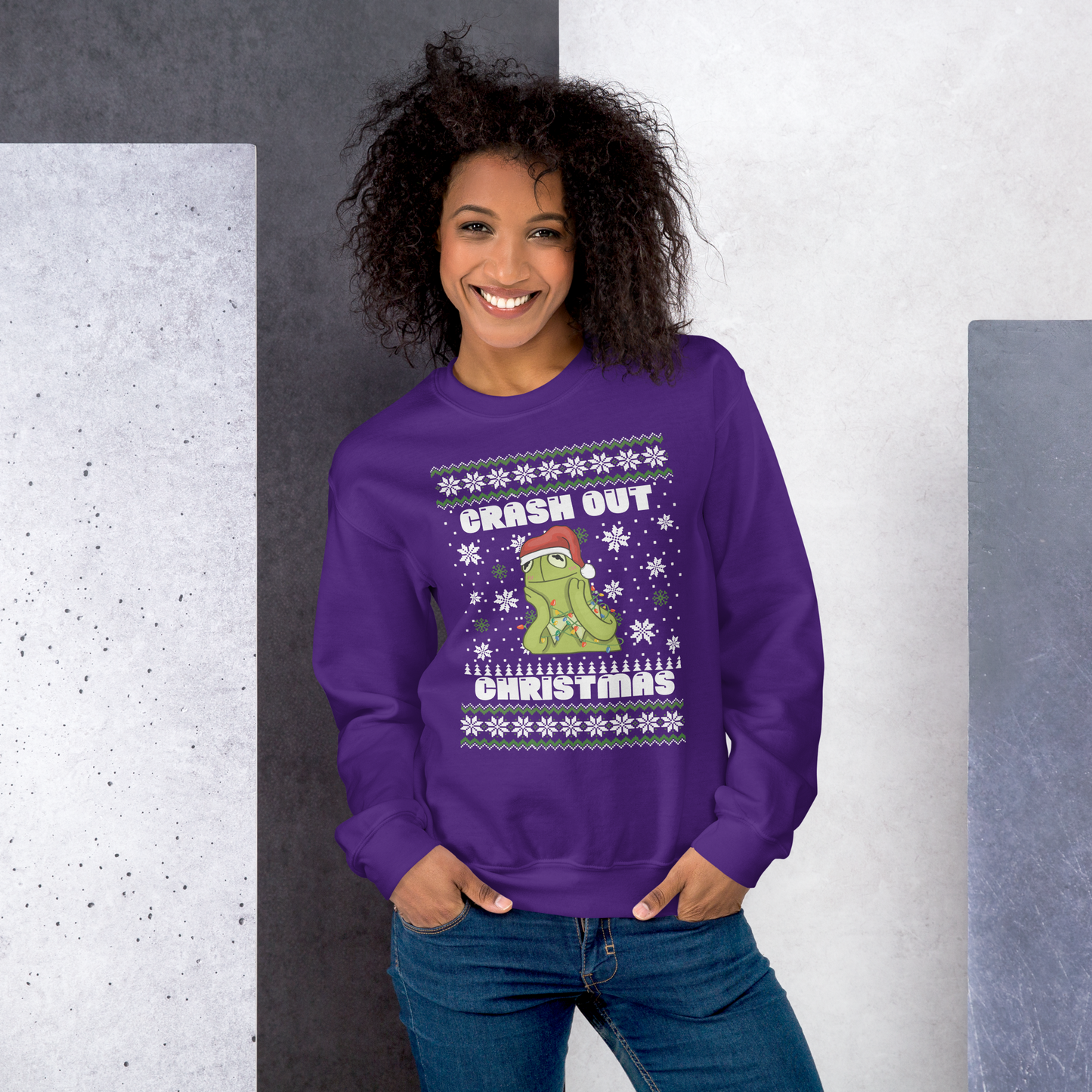 Crashout Christmas Unisex Sweatshirt