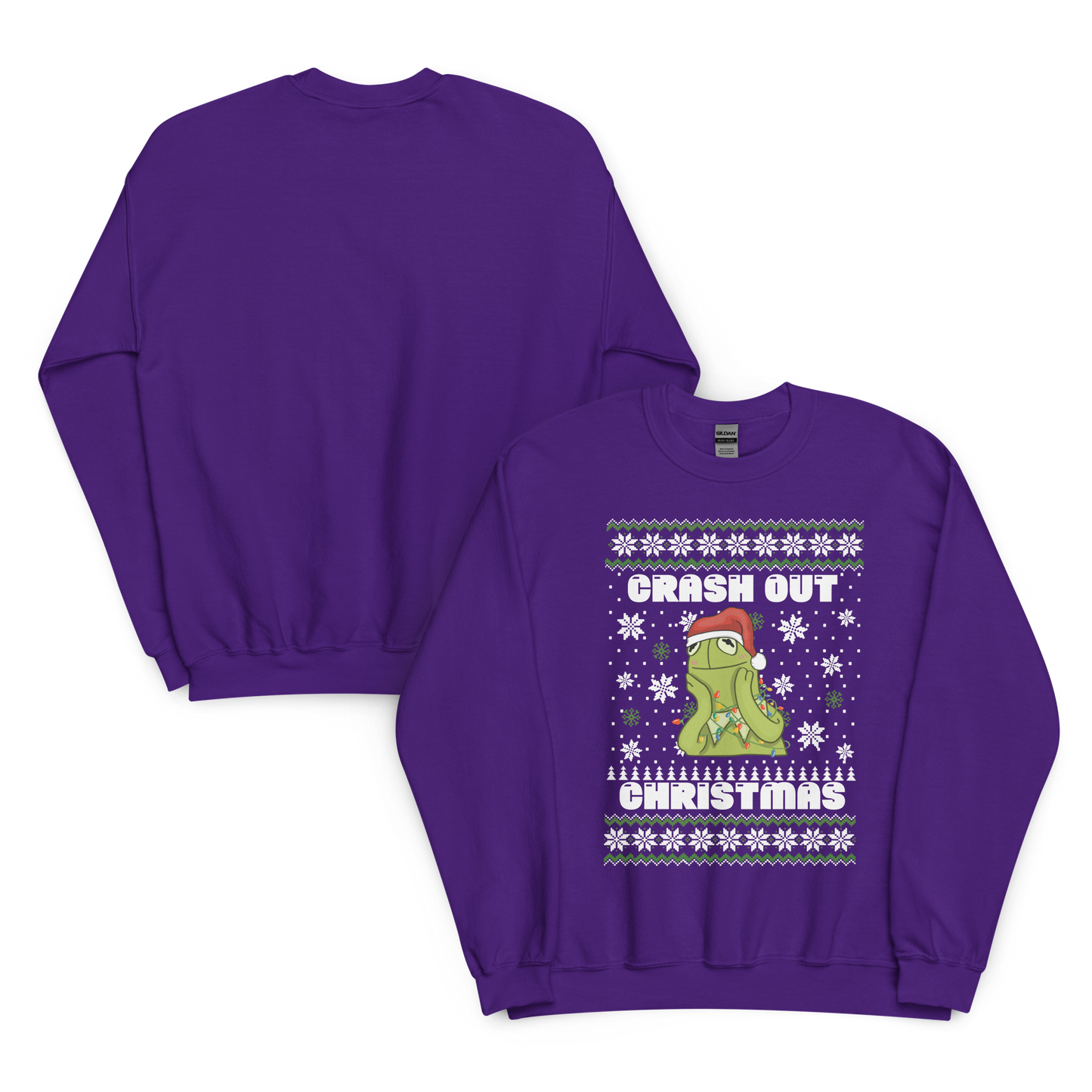 Crashout Christmas Unisex Sweatshirt