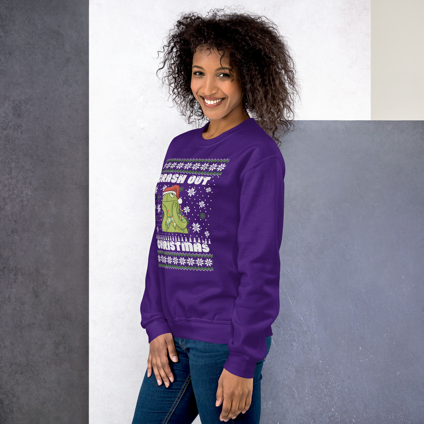 Crashout Christmas Unisex Sweatshirt