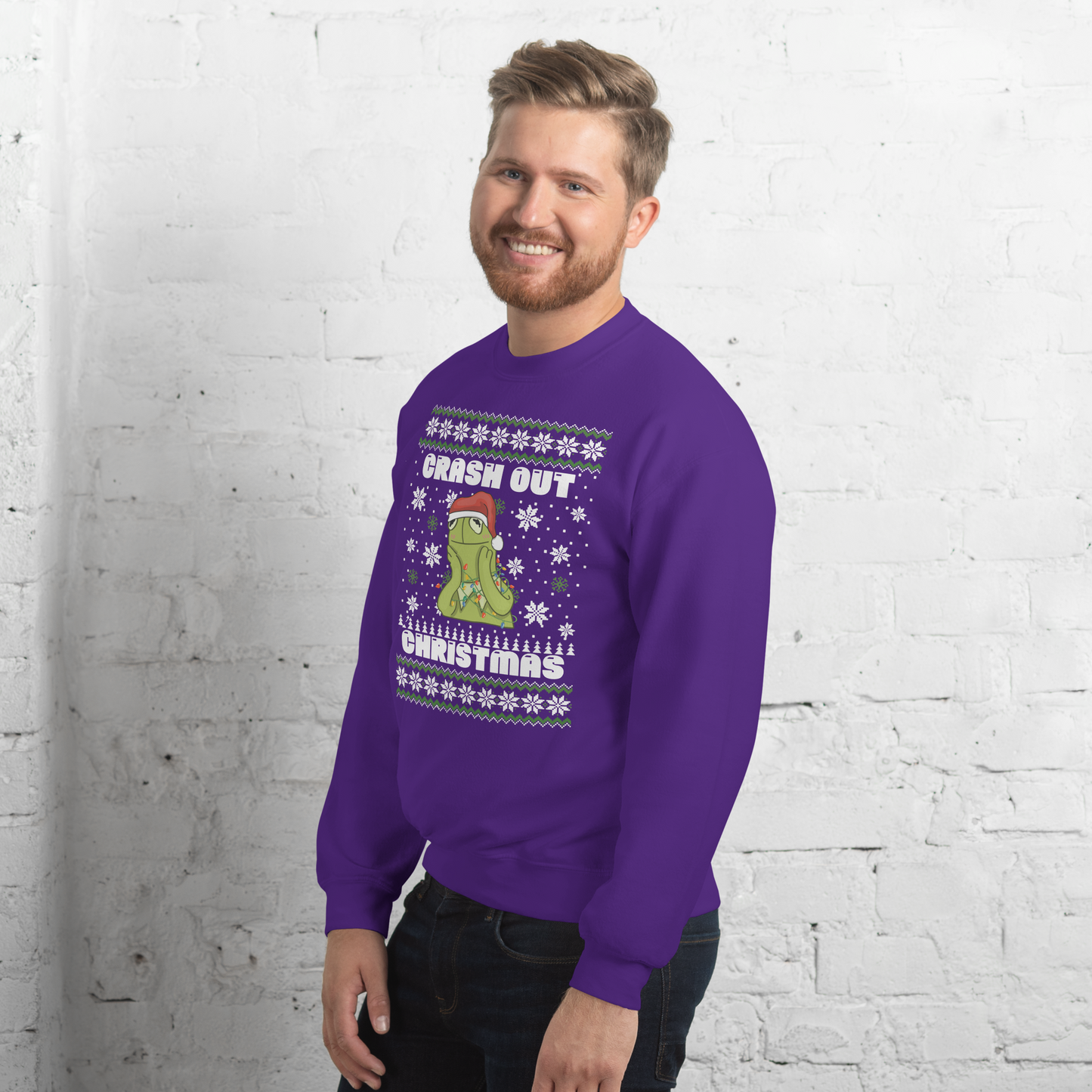 Crashout Christmas Unisex Sweatshirt