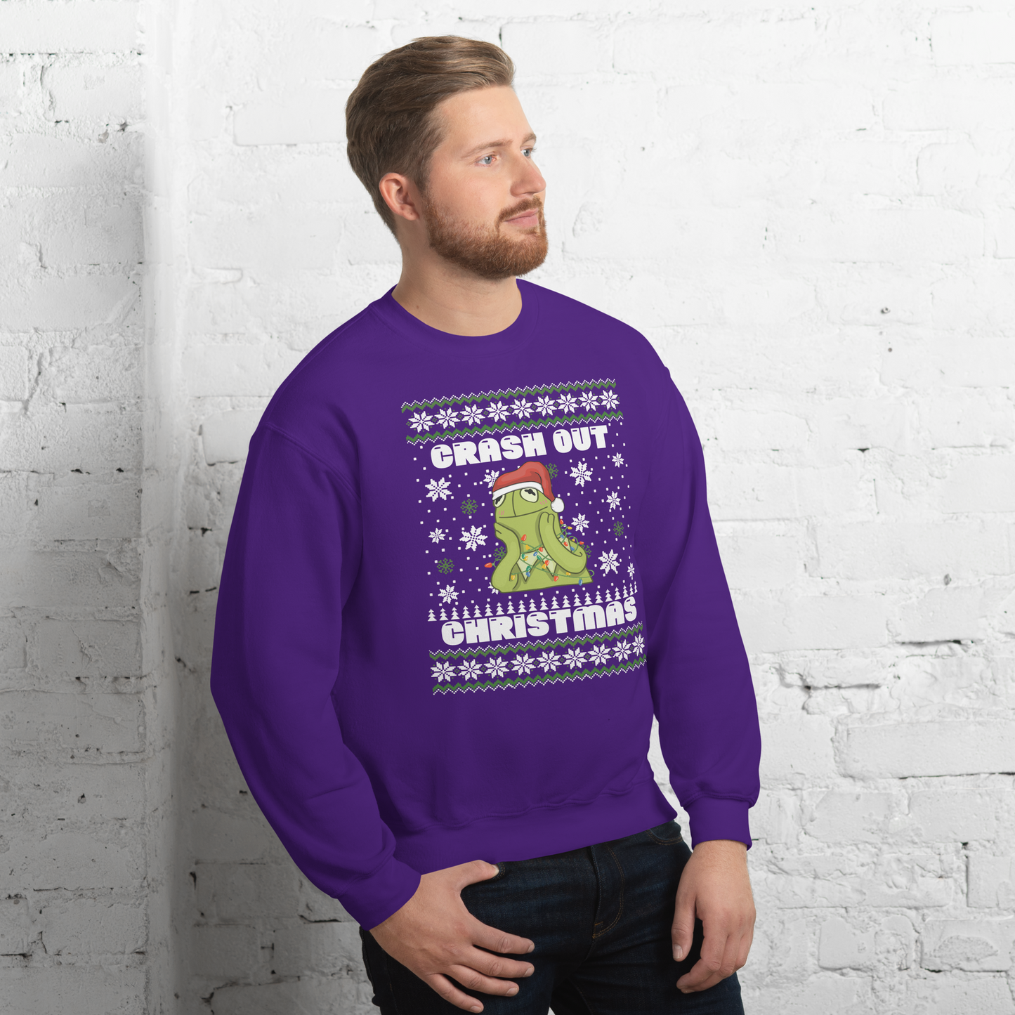 Crashout Christmas Unisex Sweatshirt