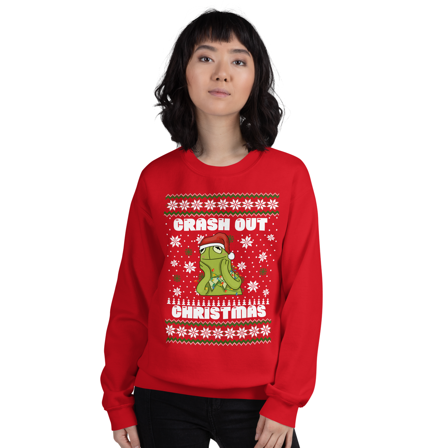 Crashout Christmas Unisex Sweatshirt