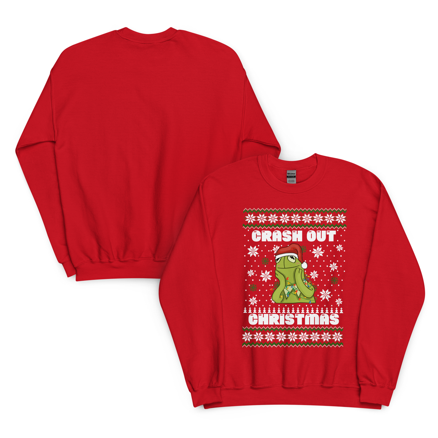 Crashout Christmas Unisex Sweatshirt