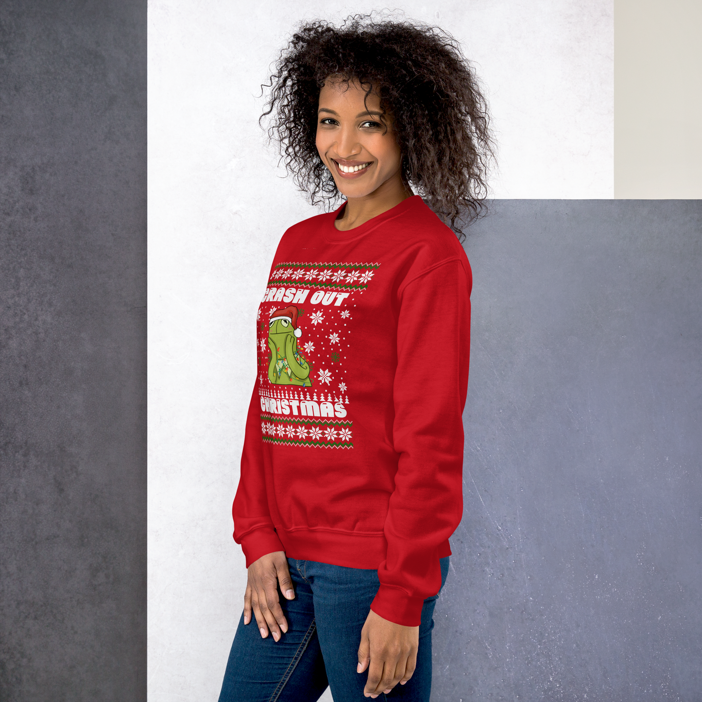 Crashout Christmas Unisex Sweatshirt