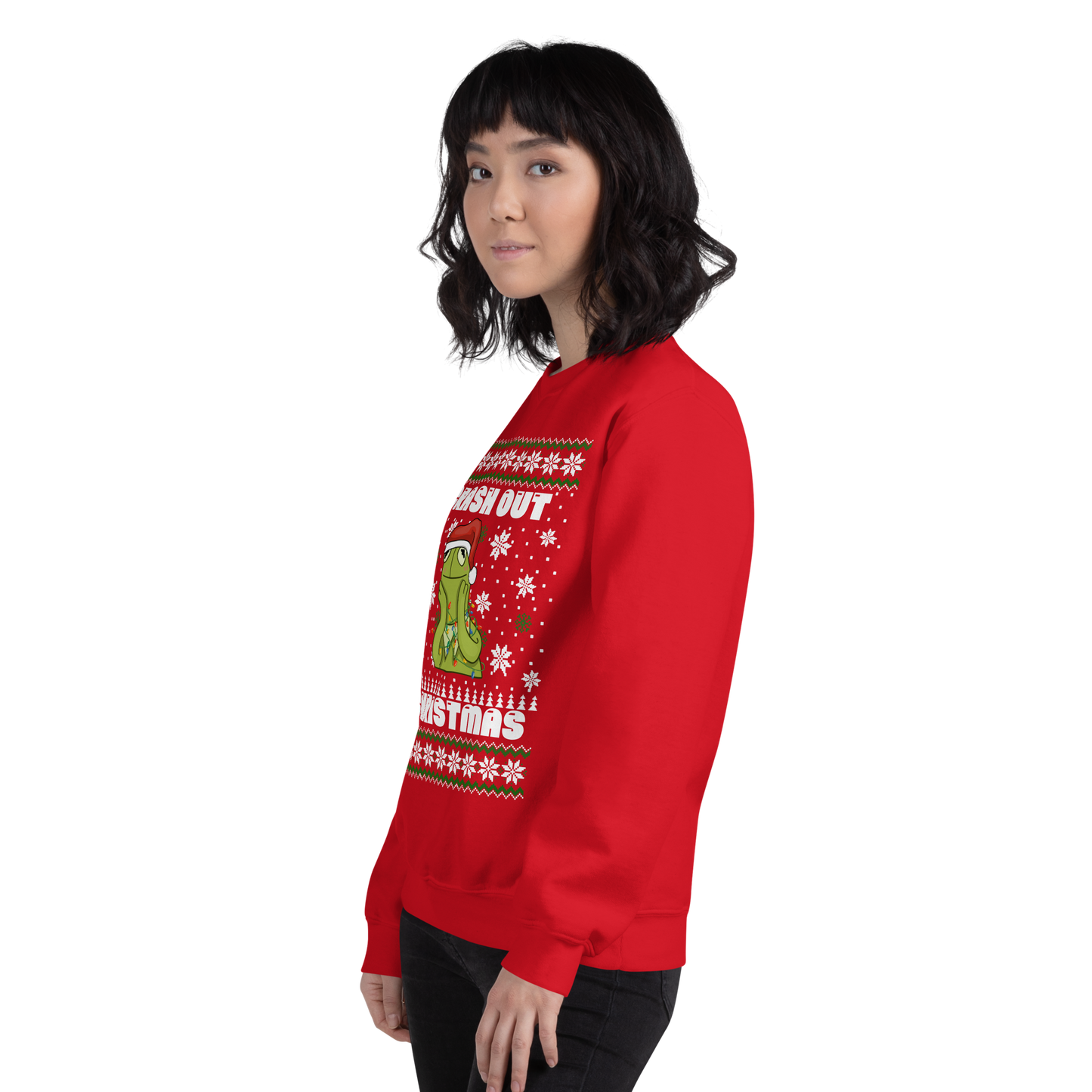 Crashout Christmas Unisex Sweatshirt