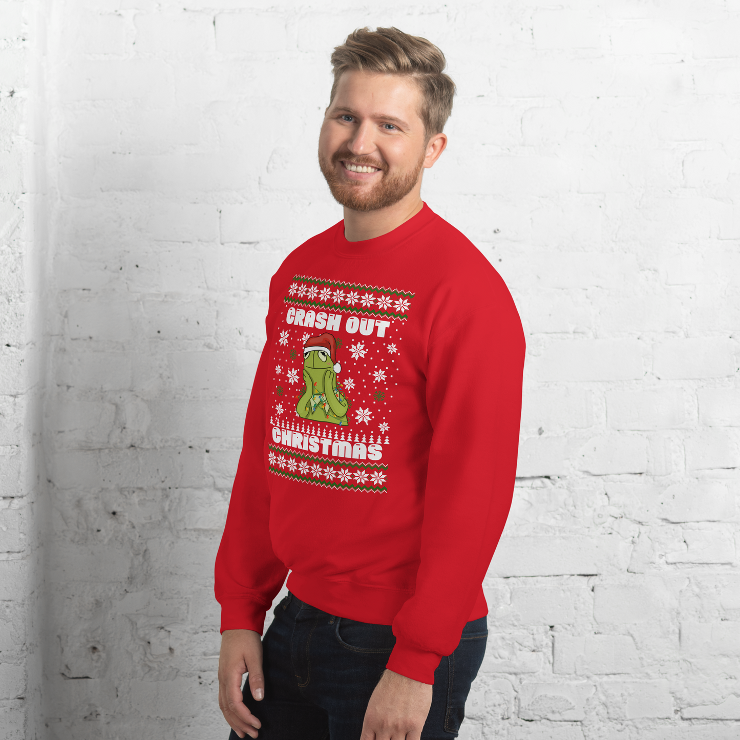 Crashout Christmas Unisex Sweatshirt
