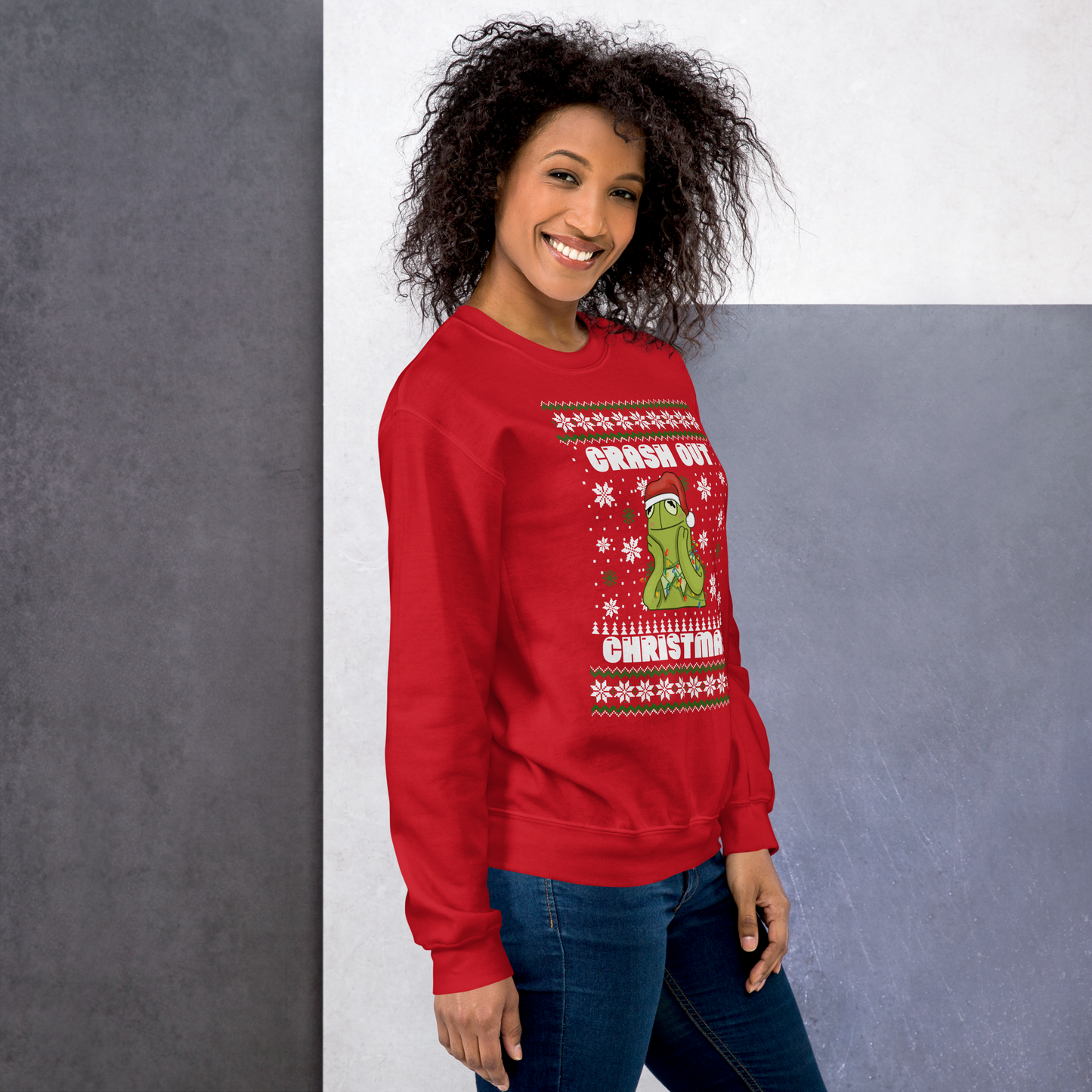 Crashout Christmas Unisex Sweatshirt